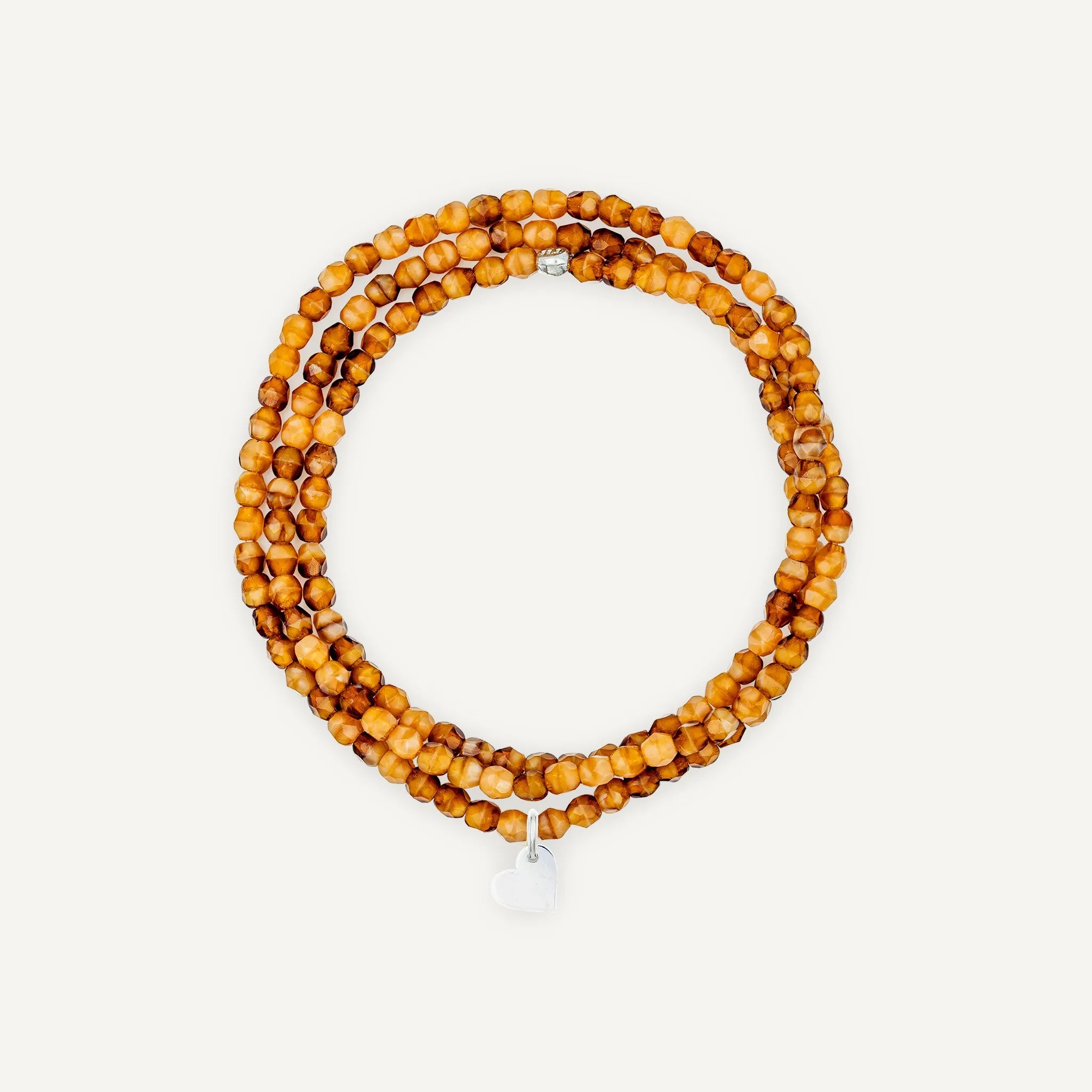 collier / bracelet Collier - Bracelet Caramel - Têtes Blondes