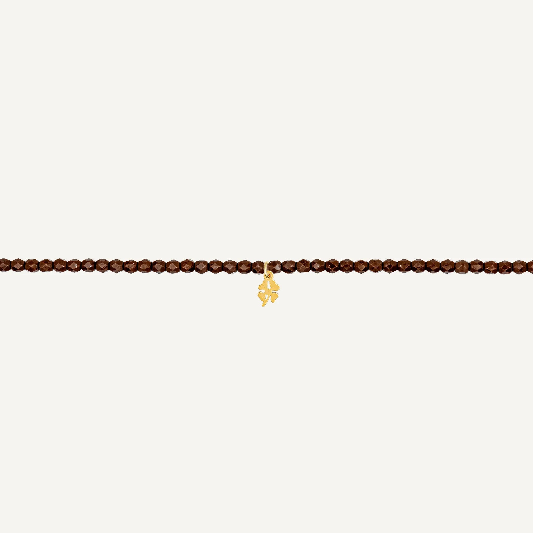 collier / bracelet Collier-Bracelet Chocolat - Têtes Blondes