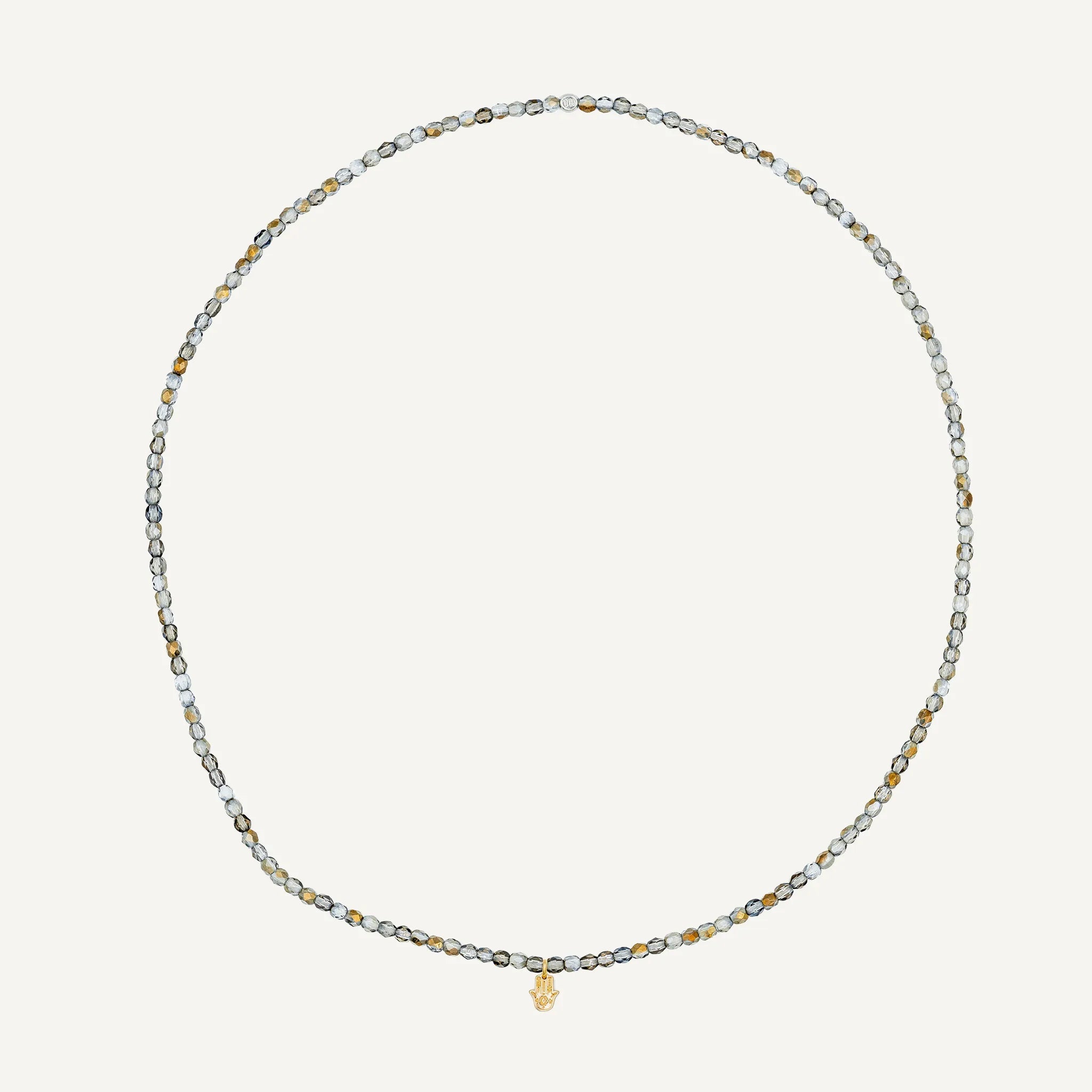 collier / bracelet Collier - Bracelet Cristal - Têtes Blondes