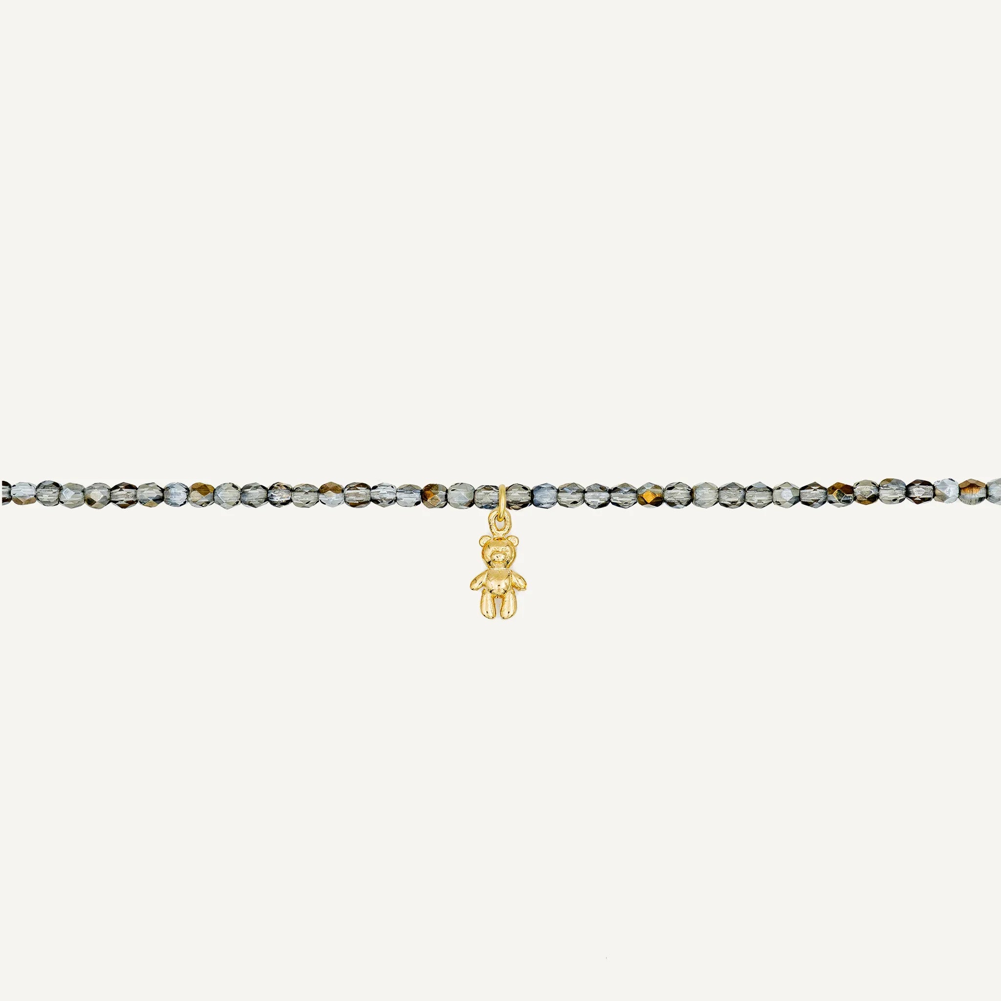 collier / bracelet Collier - Bracelet Cristal - Têtes Blondes