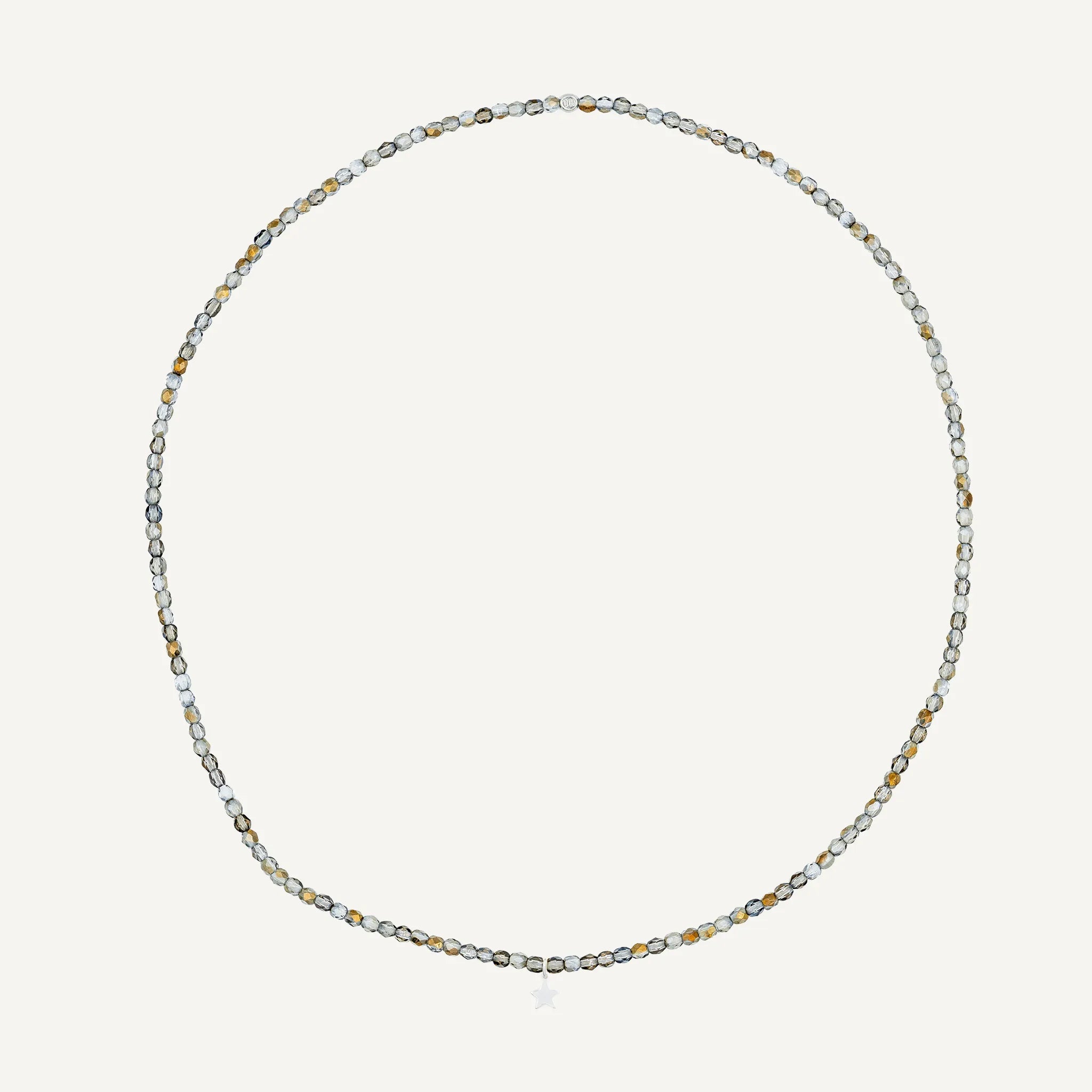 collier / bracelet Collier - Bracelet Cristal - Têtes Blondes