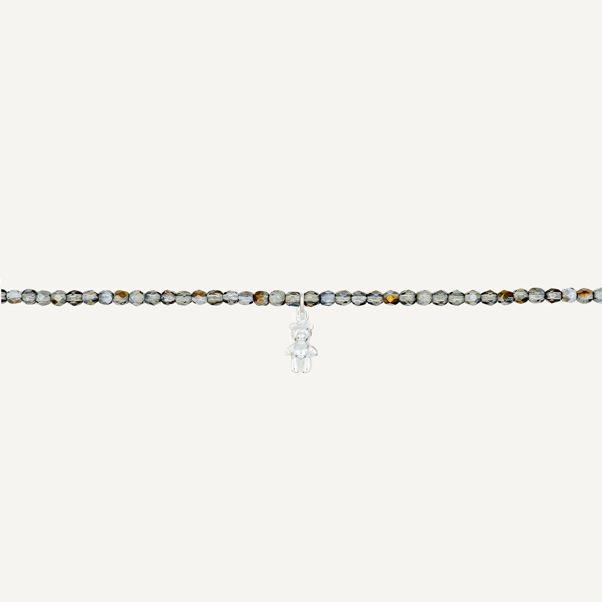 collier / bracelet Collier - Bracelet Cristal - Têtes Blondes