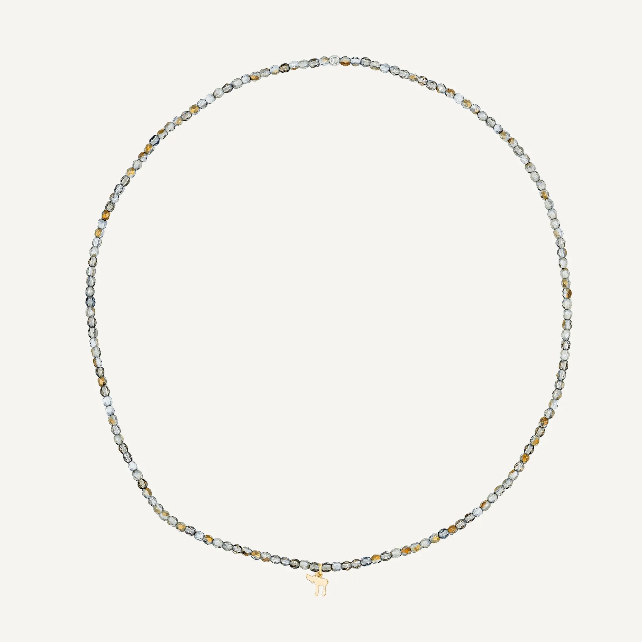 collier / bracelet Collier - Bracelet Cristal - Têtes Blondes