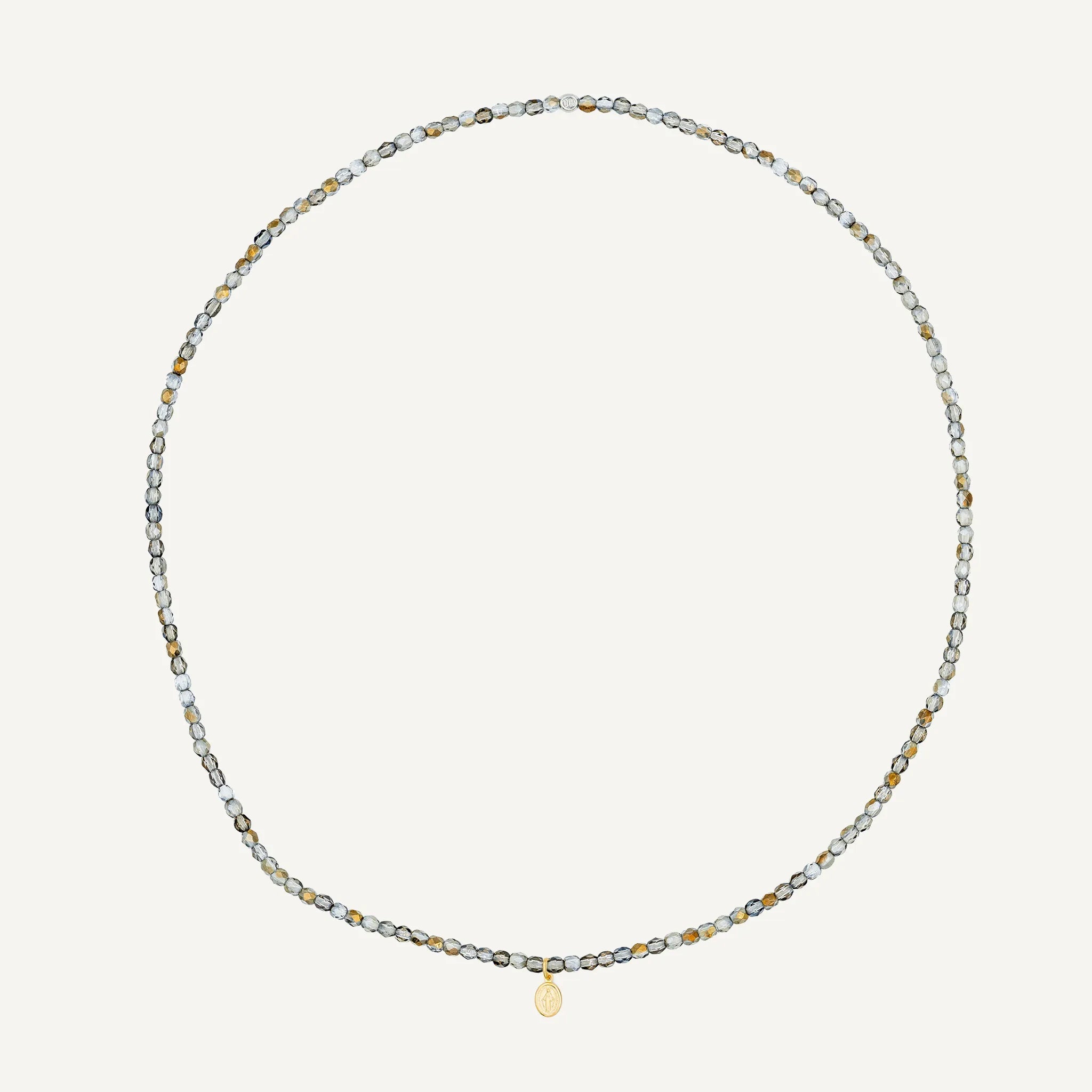 collier / bracelet Collier - Bracelet Cristal - Têtes Blondes