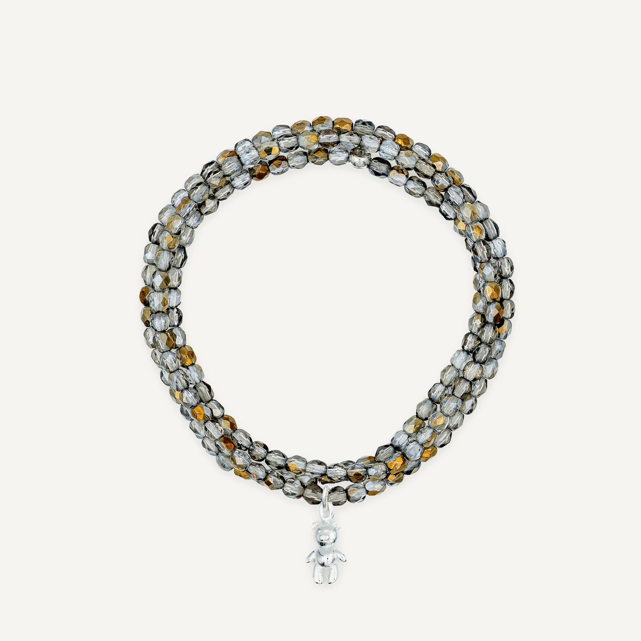 collier / bracelet Collier - Bracelet Cristal - Têtes Blondes