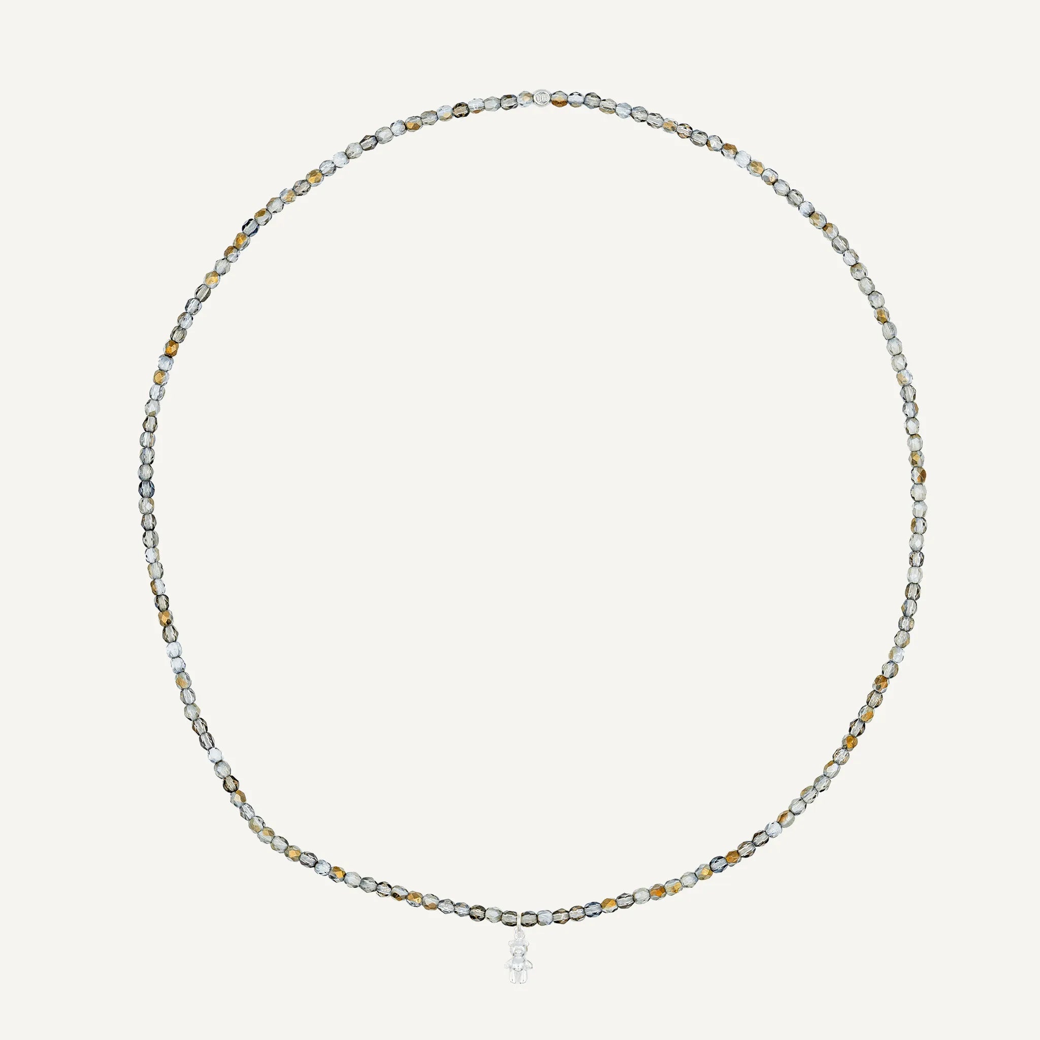 collier / bracelet Collier - Bracelet Cristal - Têtes Blondes