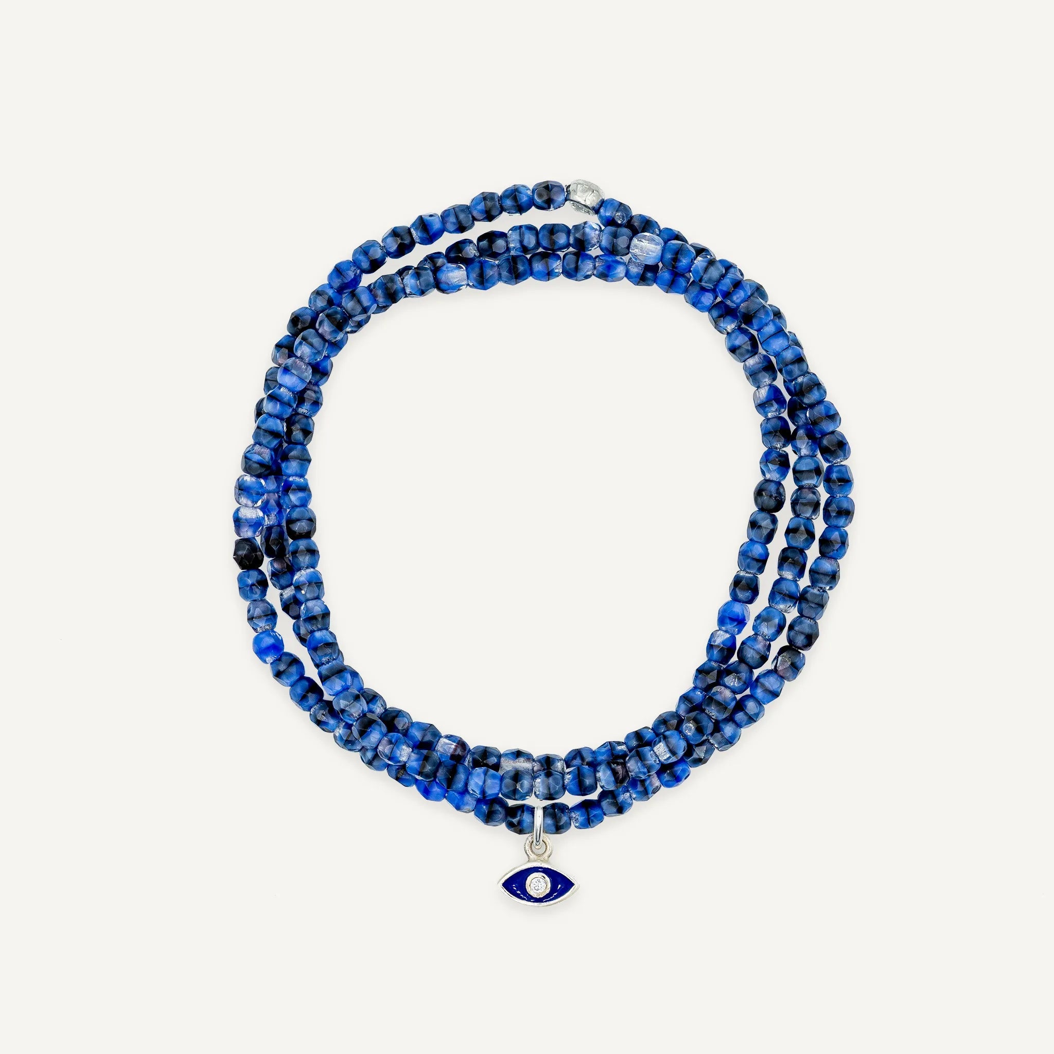 collier / bracelet Collier - Bracelet Denim - Têtes Blondes