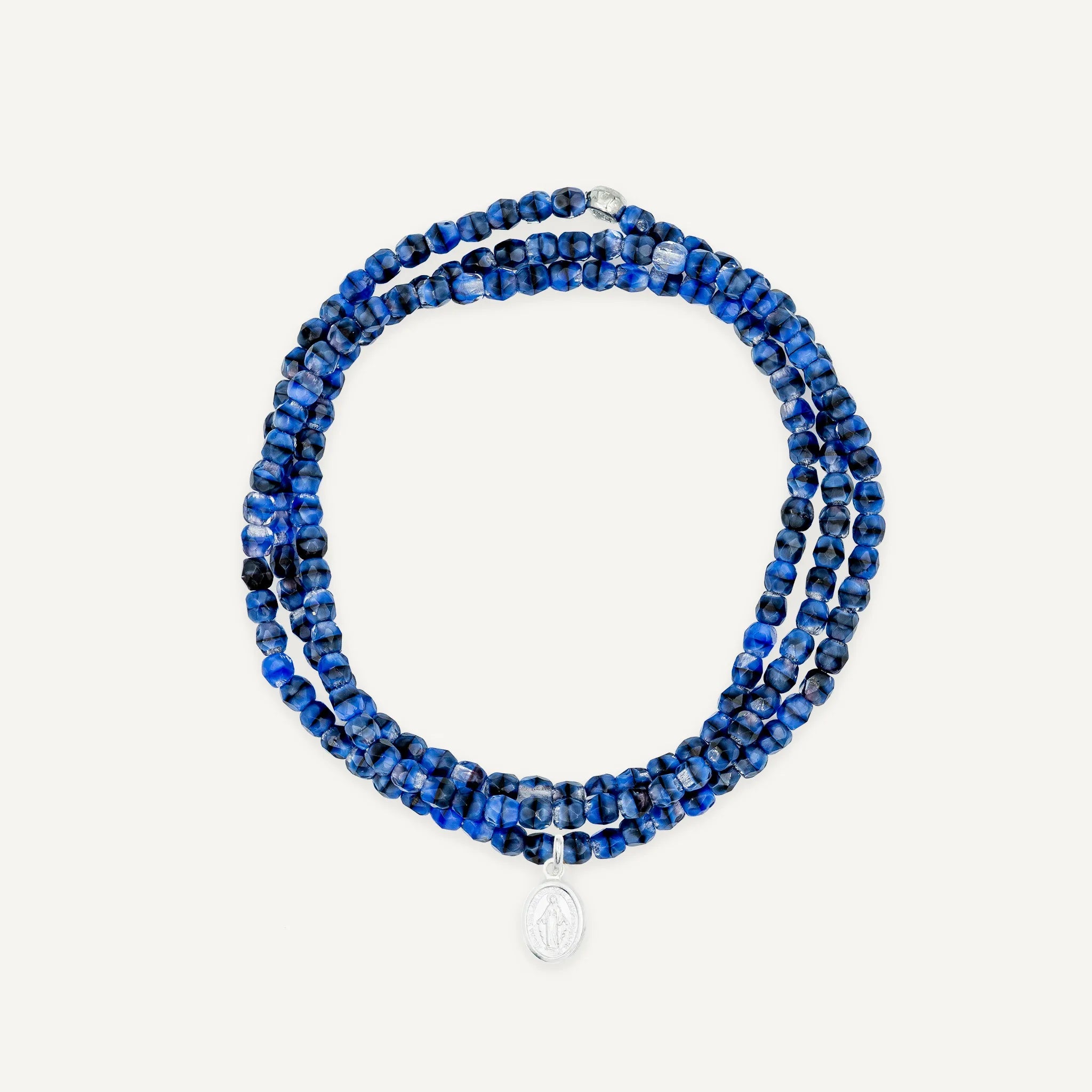 collier / bracelet Collier - Bracelet Denim - Têtes Blondes