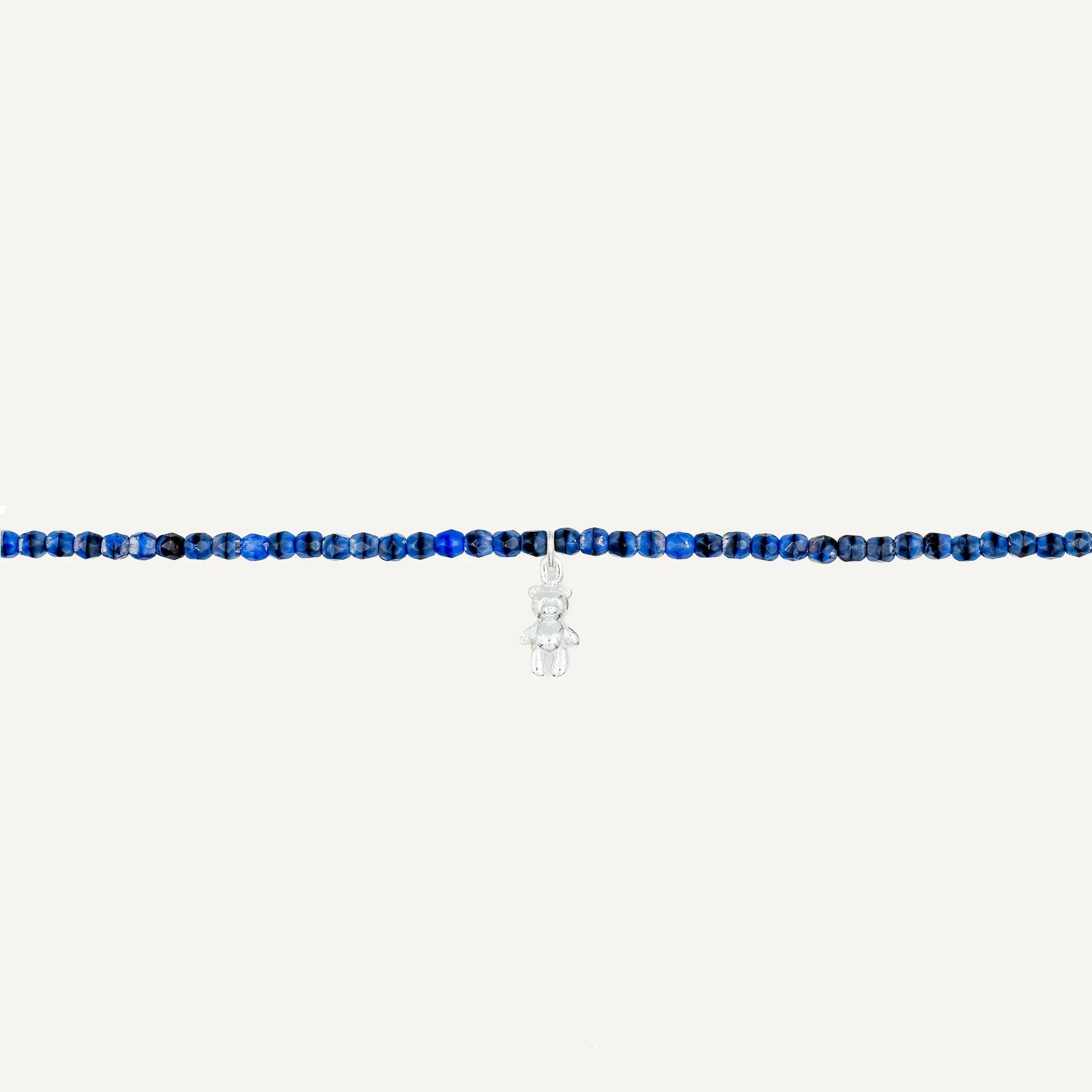 collier / bracelet Collier - Bracelet Denim - Têtes Blondes