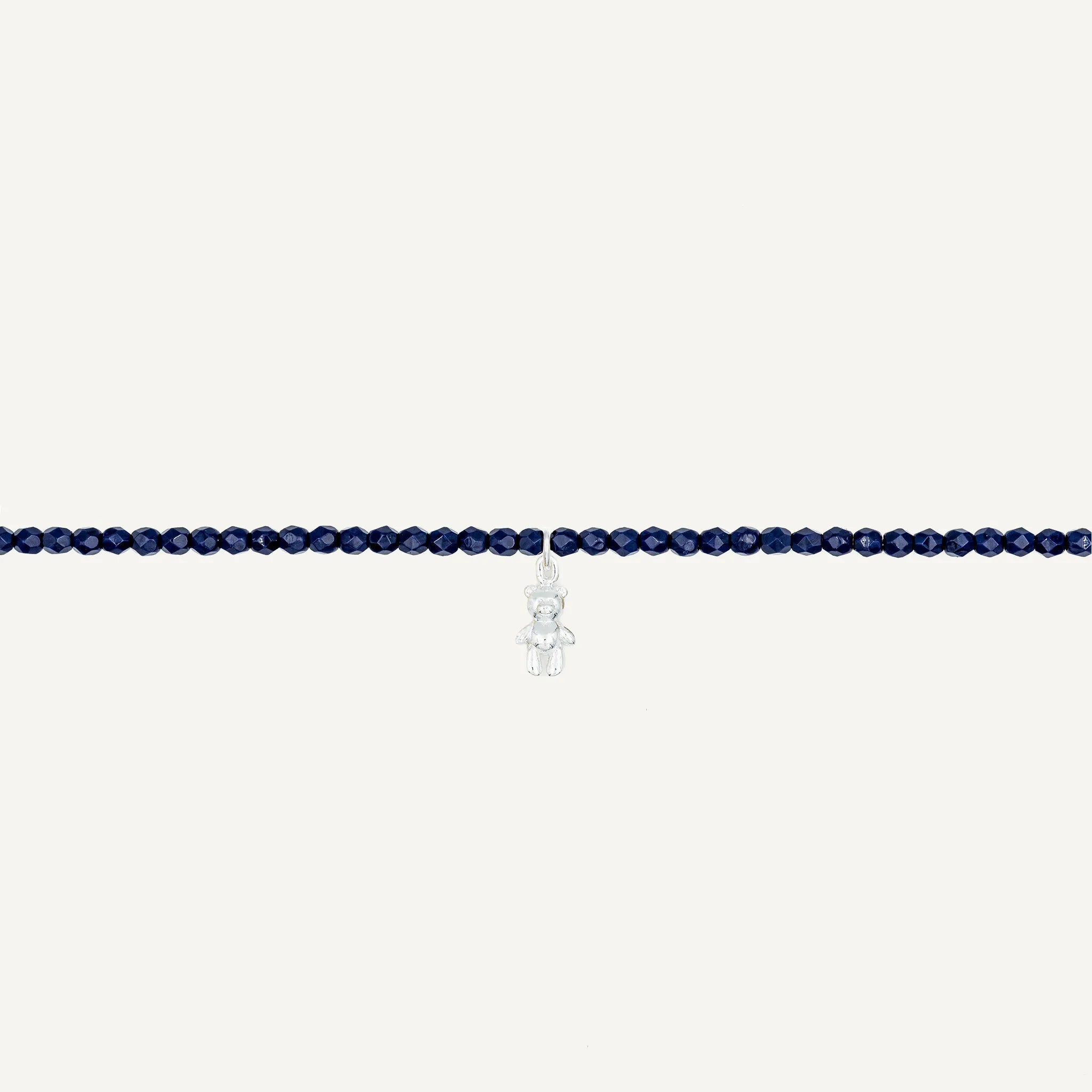 collier / bracelet Collier - Bracelet Navy Blue - Têtes Blondes