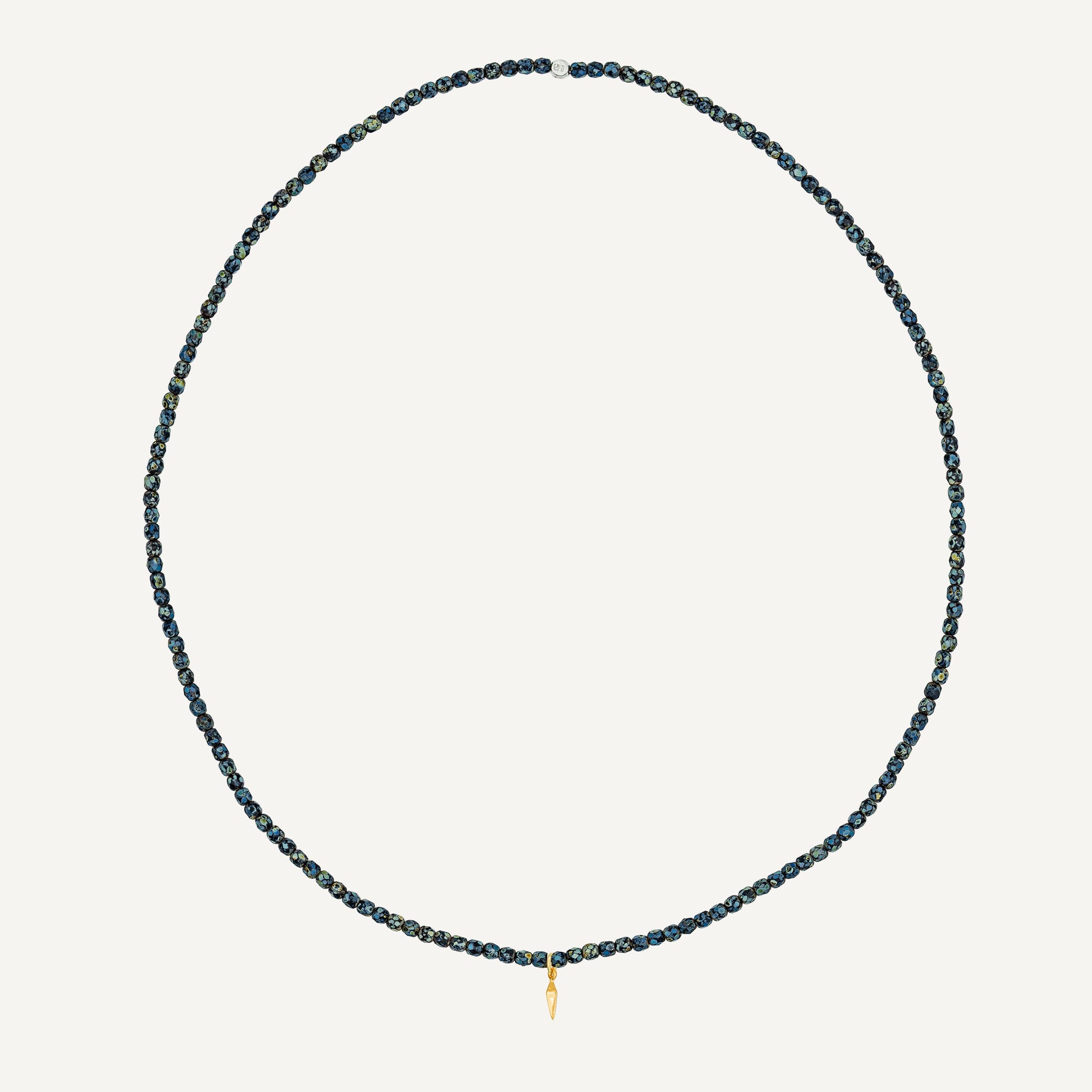 collier / bracelet Collier - Bracelet Noir Rock - Têtes Blondes