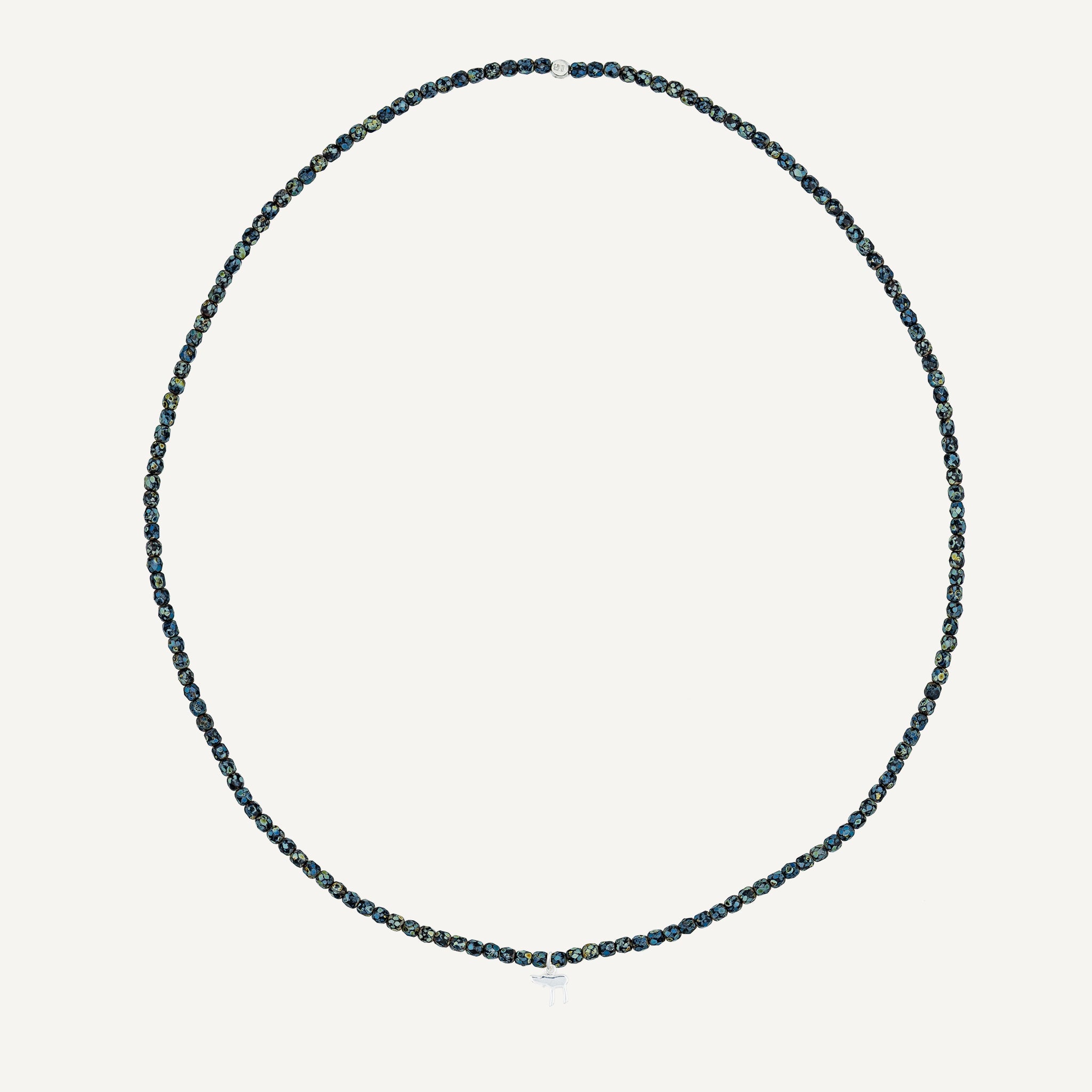 collier / bracelet Collier - Bracelet Noir Rock - Têtes Blondes