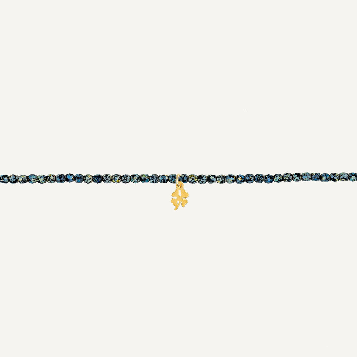collier / bracelet Collier-Bracelet Noir Rock - Têtes Blondes