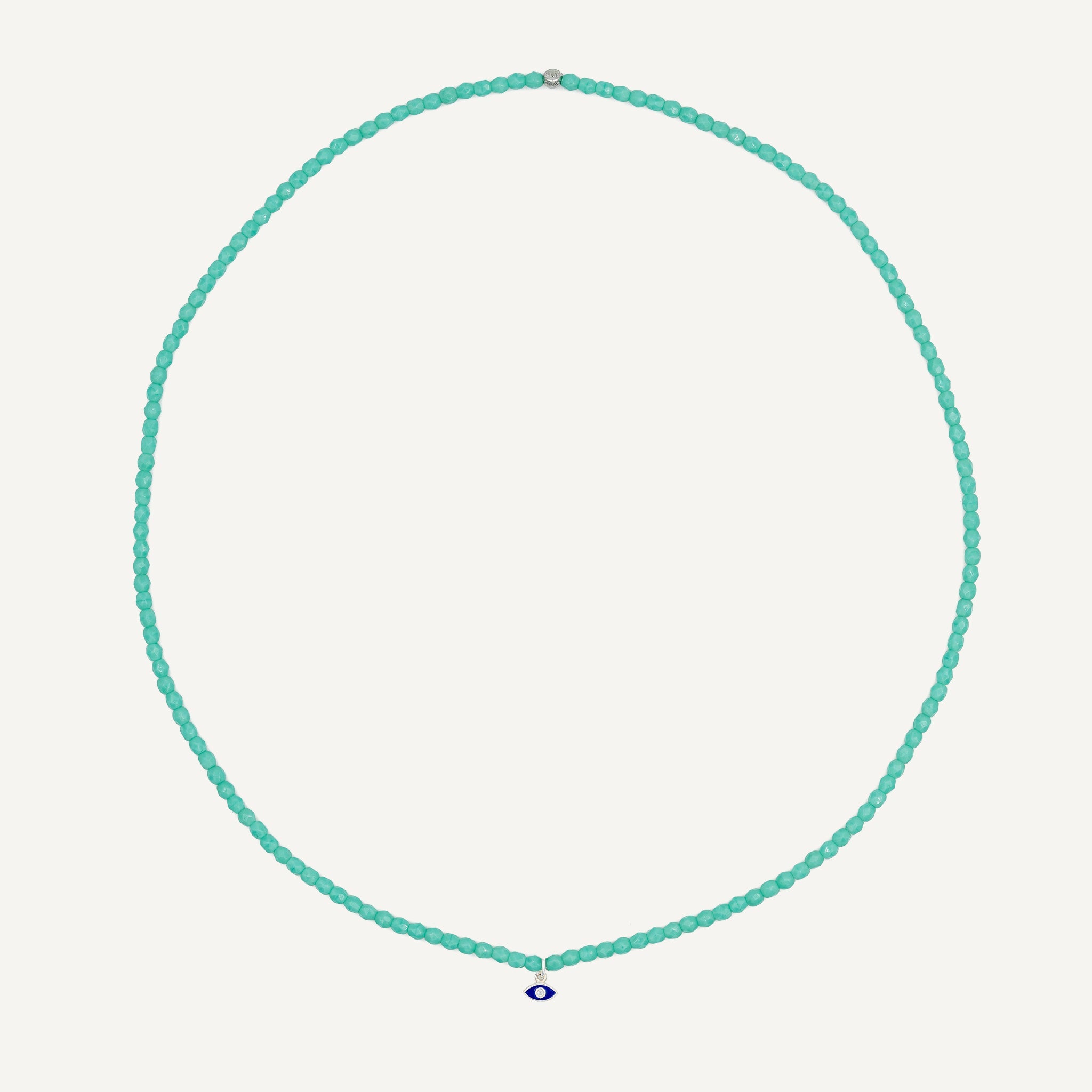 collier / bracelet Collier - Bracelet Turquoise - Têtes Blondes