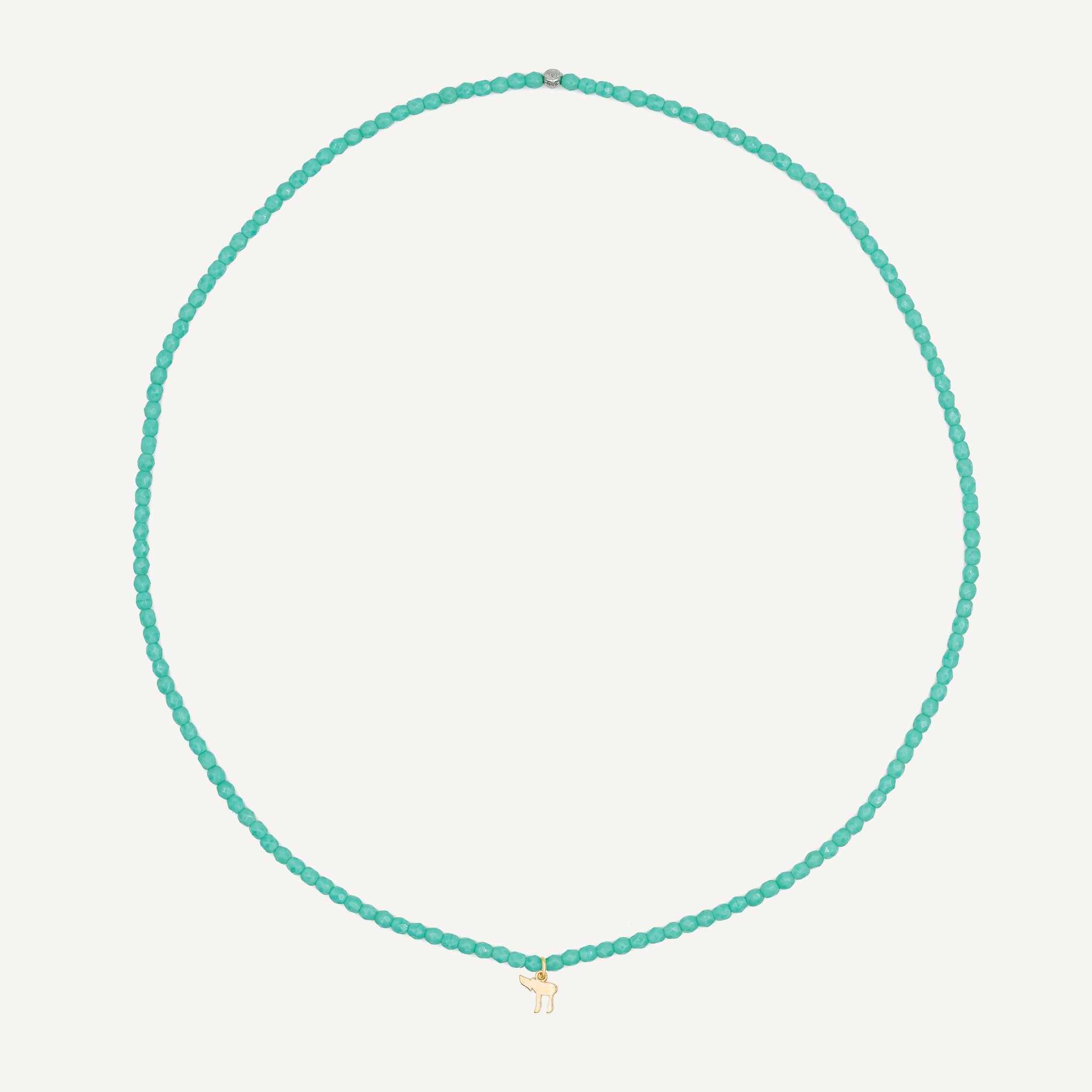 collier / bracelet Collier - Bracelet Turquoise - Têtes Blondes