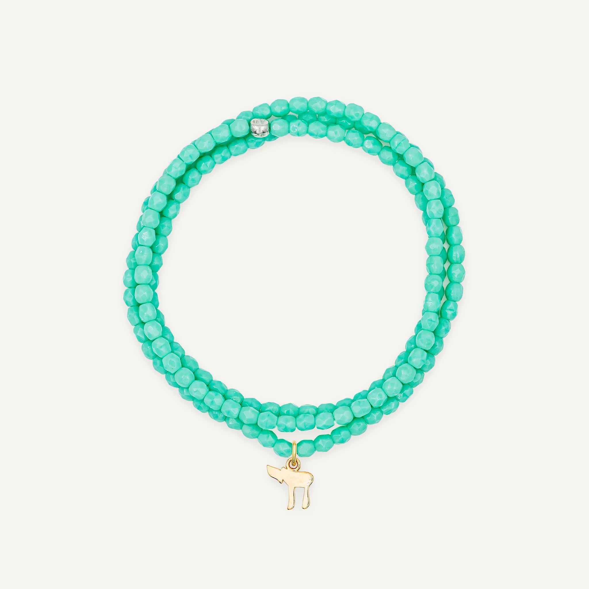 collier / bracelet Collier - Bracelet Turquoise - Têtes Blondes