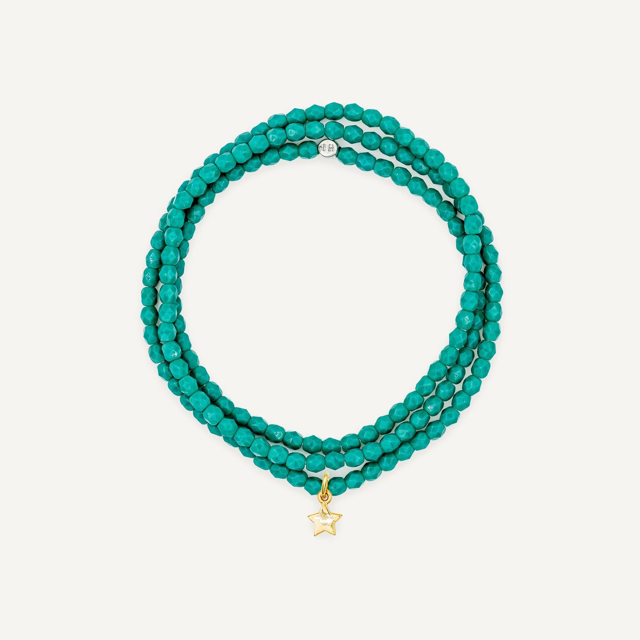 collier / bracelet Collier - Bracelet Turquoise Persian - Têtes Blondes