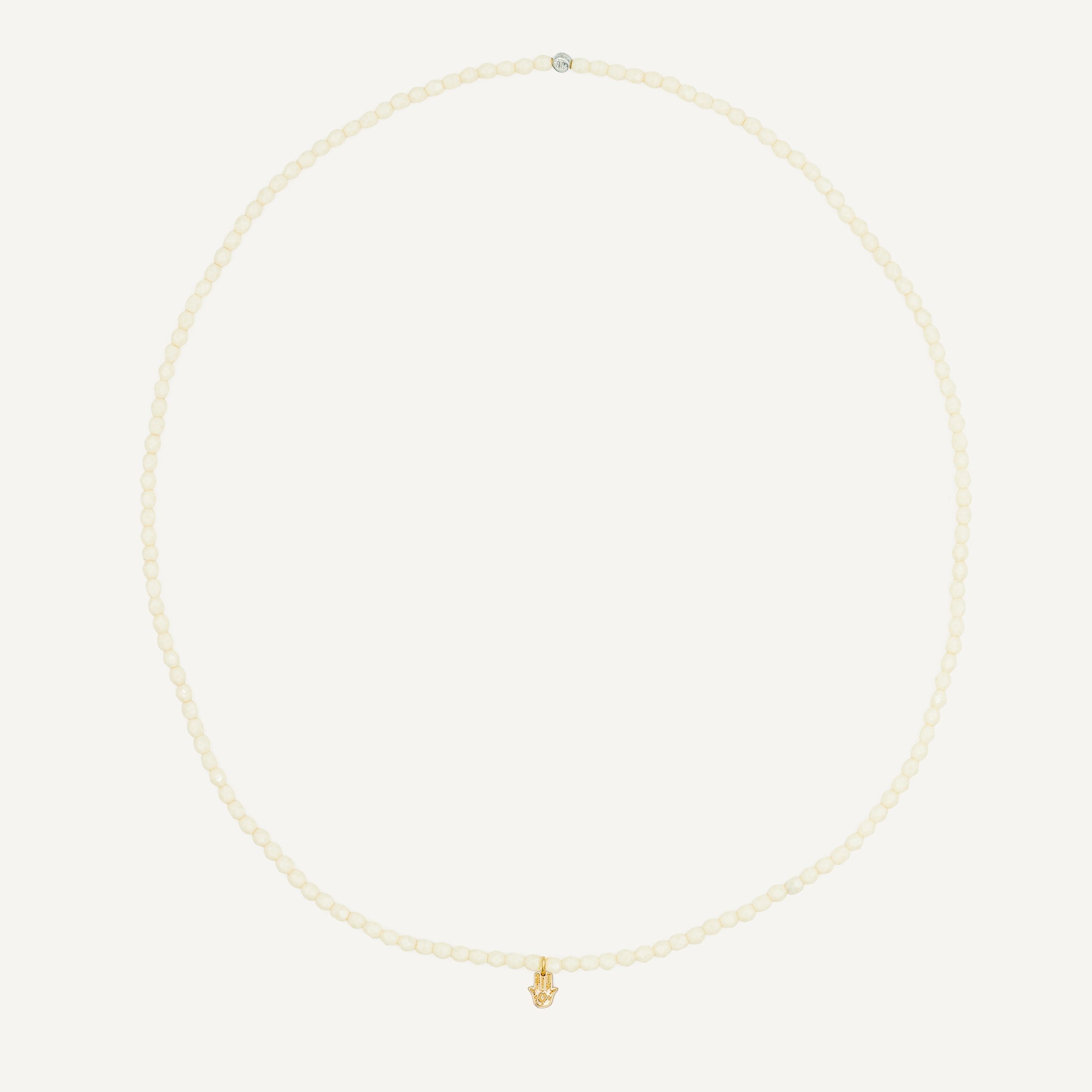 collier / bracelet Collier - Bracelet Vanille - Têtes Blondes