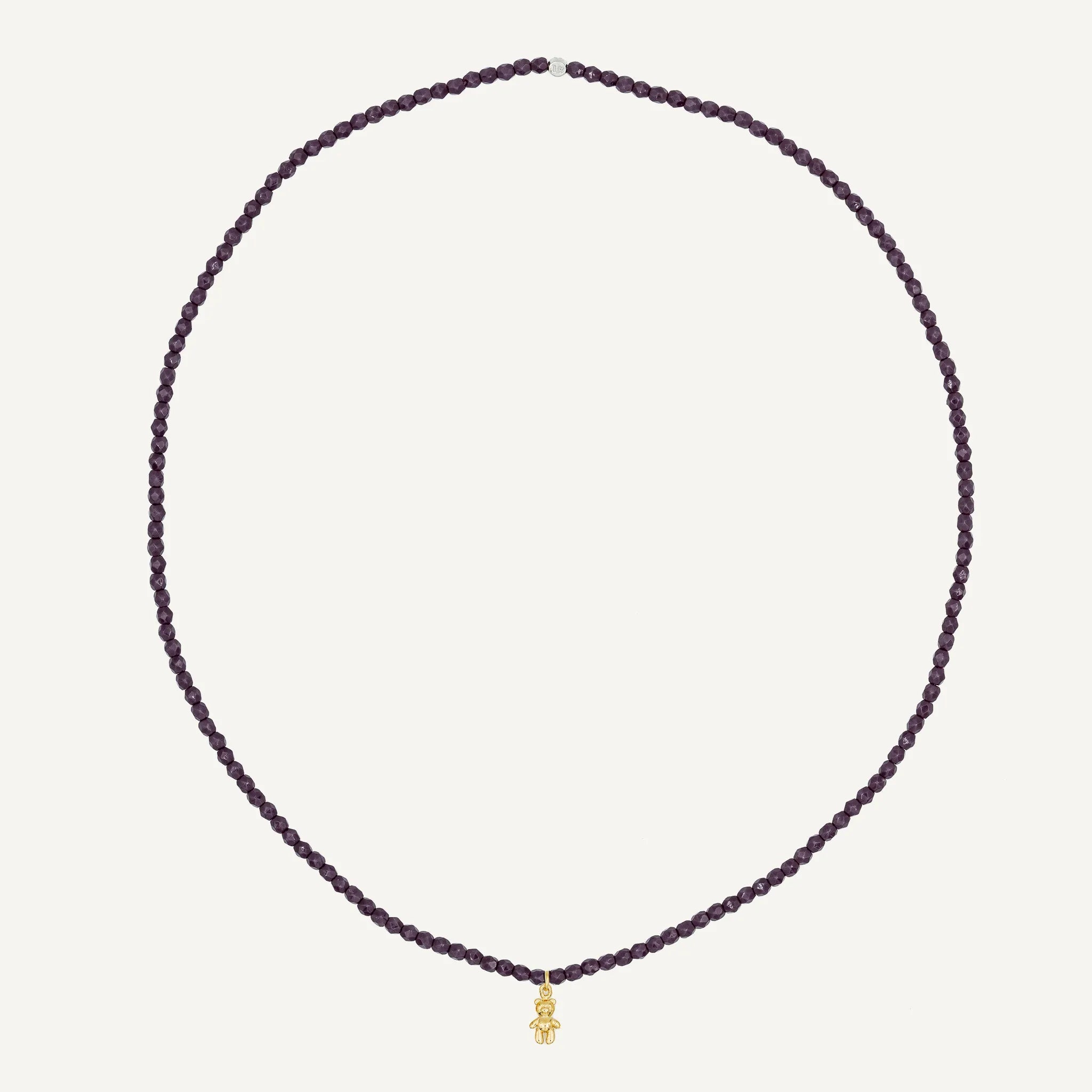 collier / bracelet Collier - Bracelet Violet - Têtes Blondes