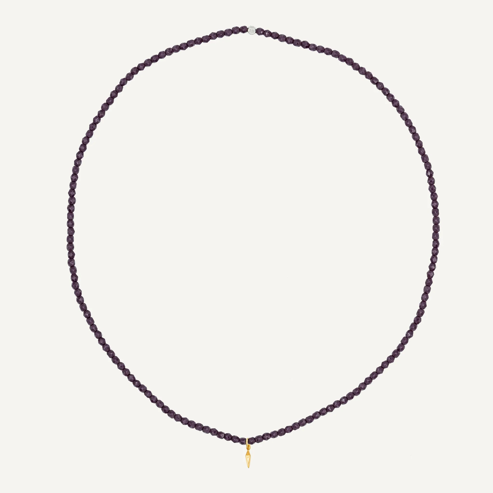 collier / bracelet Collier - Bracelet Violet - Têtes Blondes