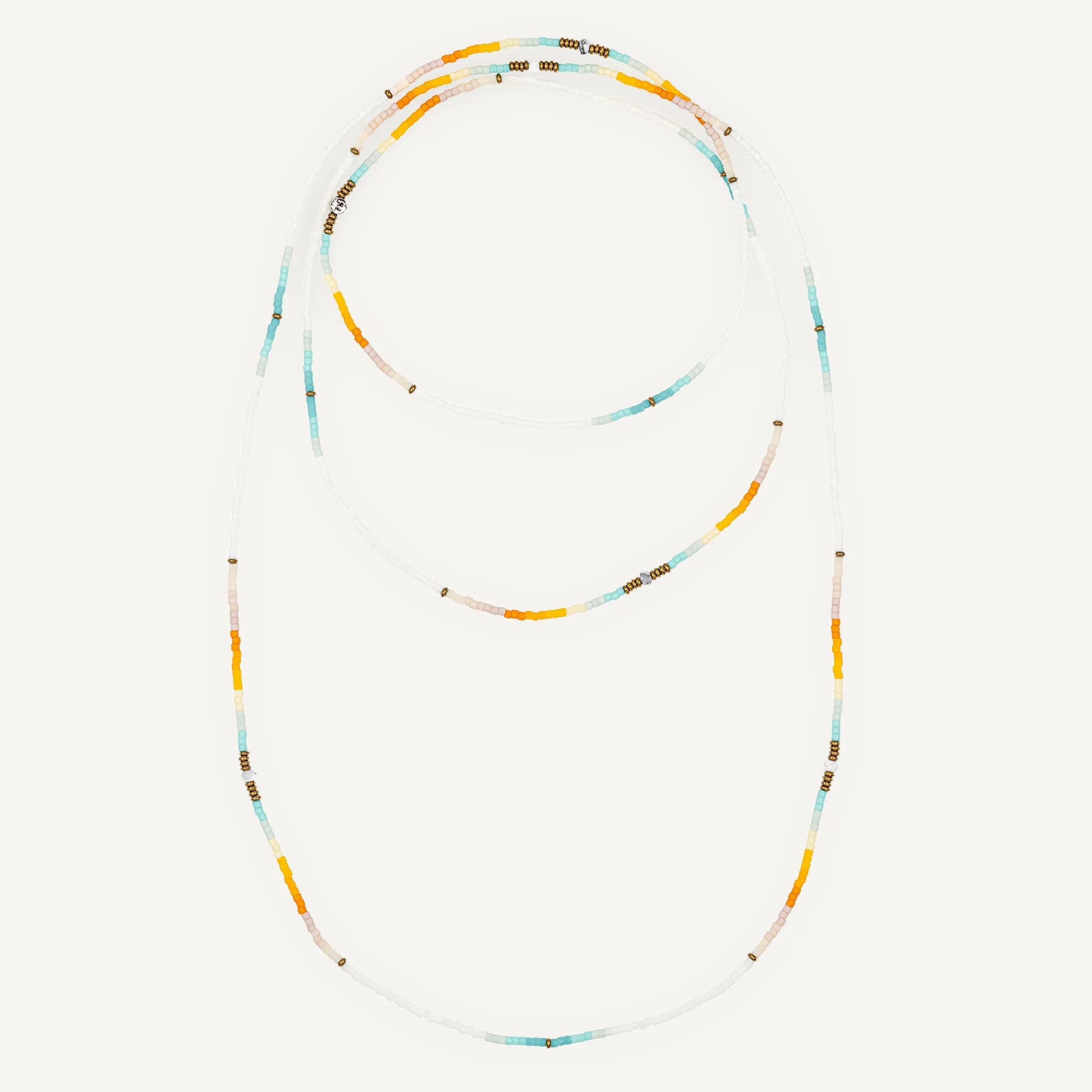 collier / bracelet CO(O)RNICHE - 6 tours ultra fin - Têtes Blondes