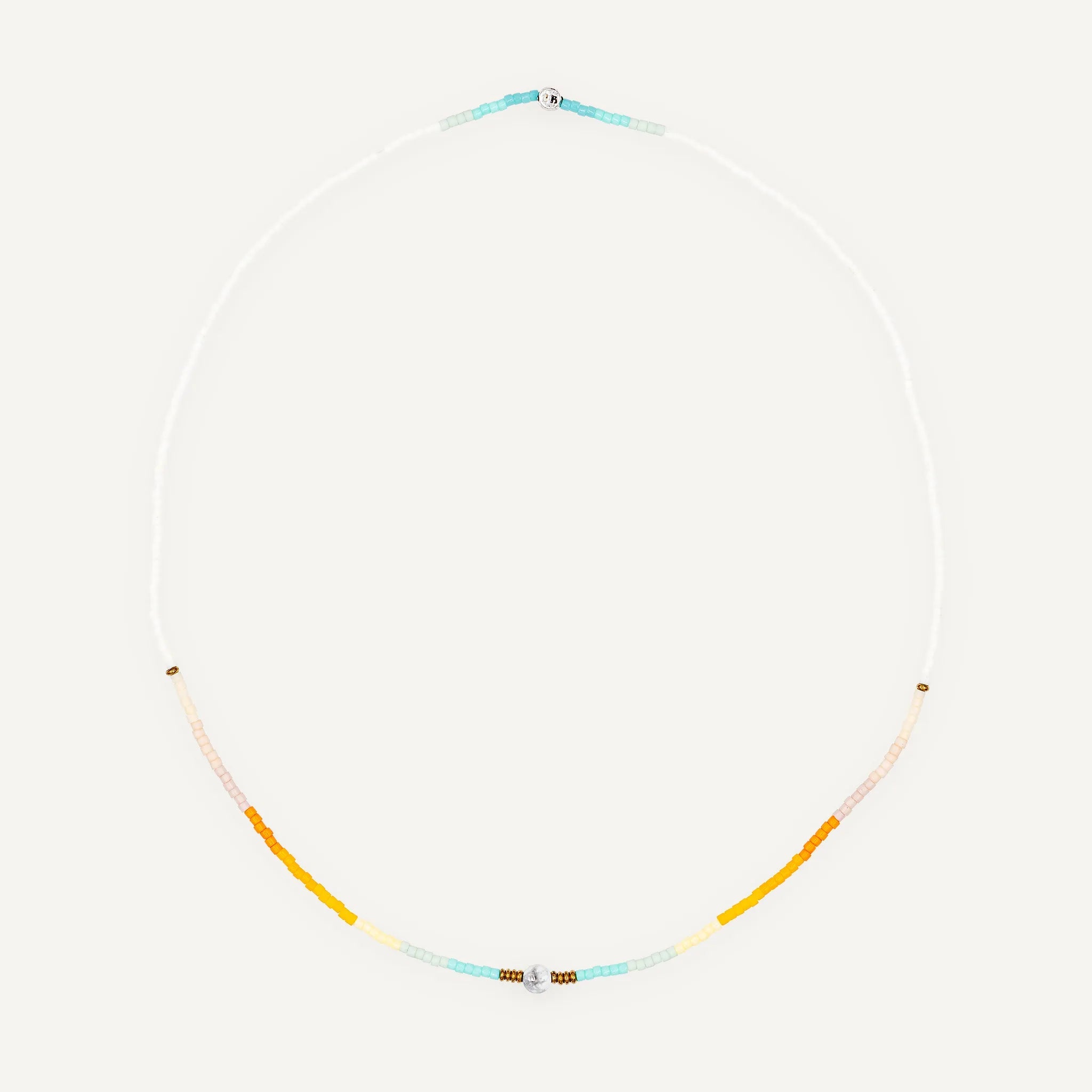 collier / bracelet CO(O)RNICHE - Ras de cou ultra fin - Têtes Blondes