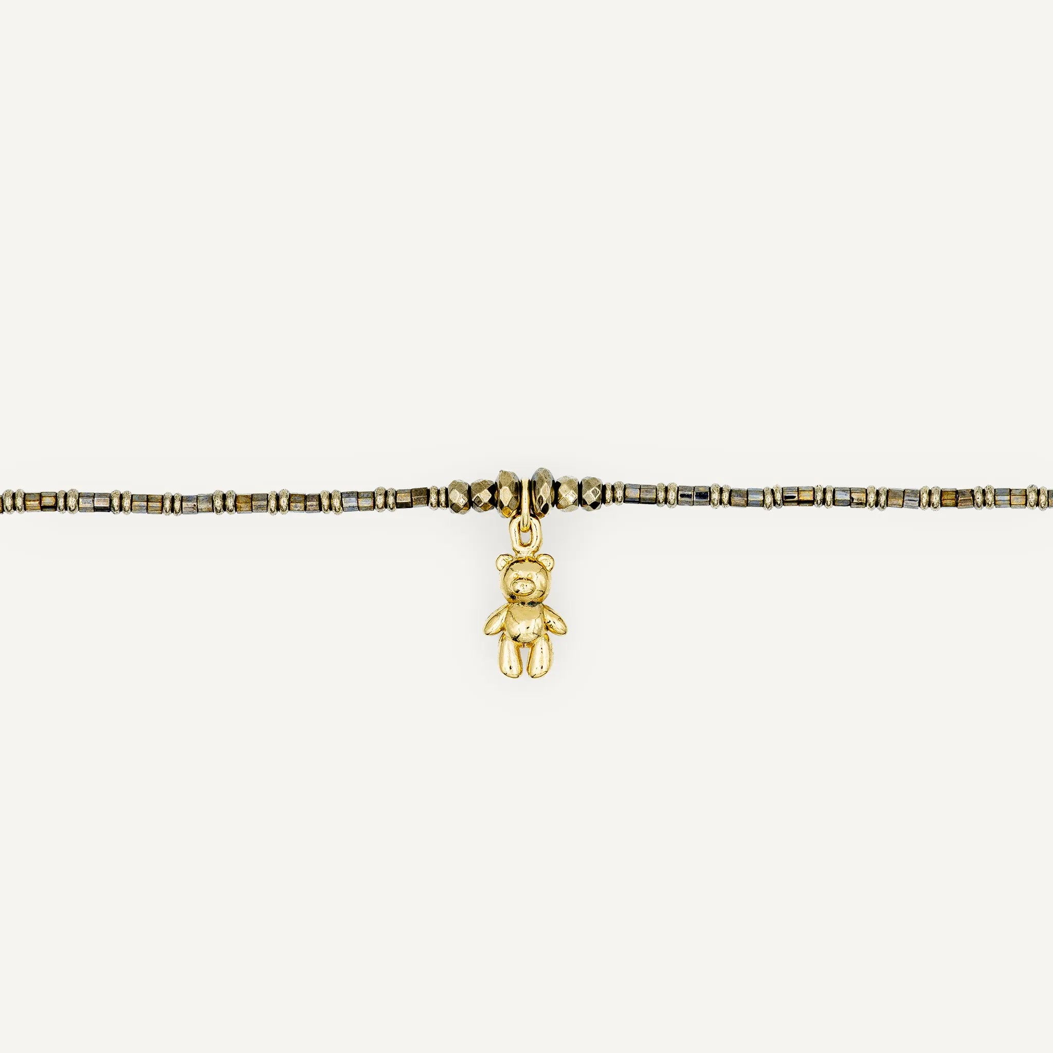 collier / bracelet DOUDOU DEDE - Gold Metal - Têtes Blondes