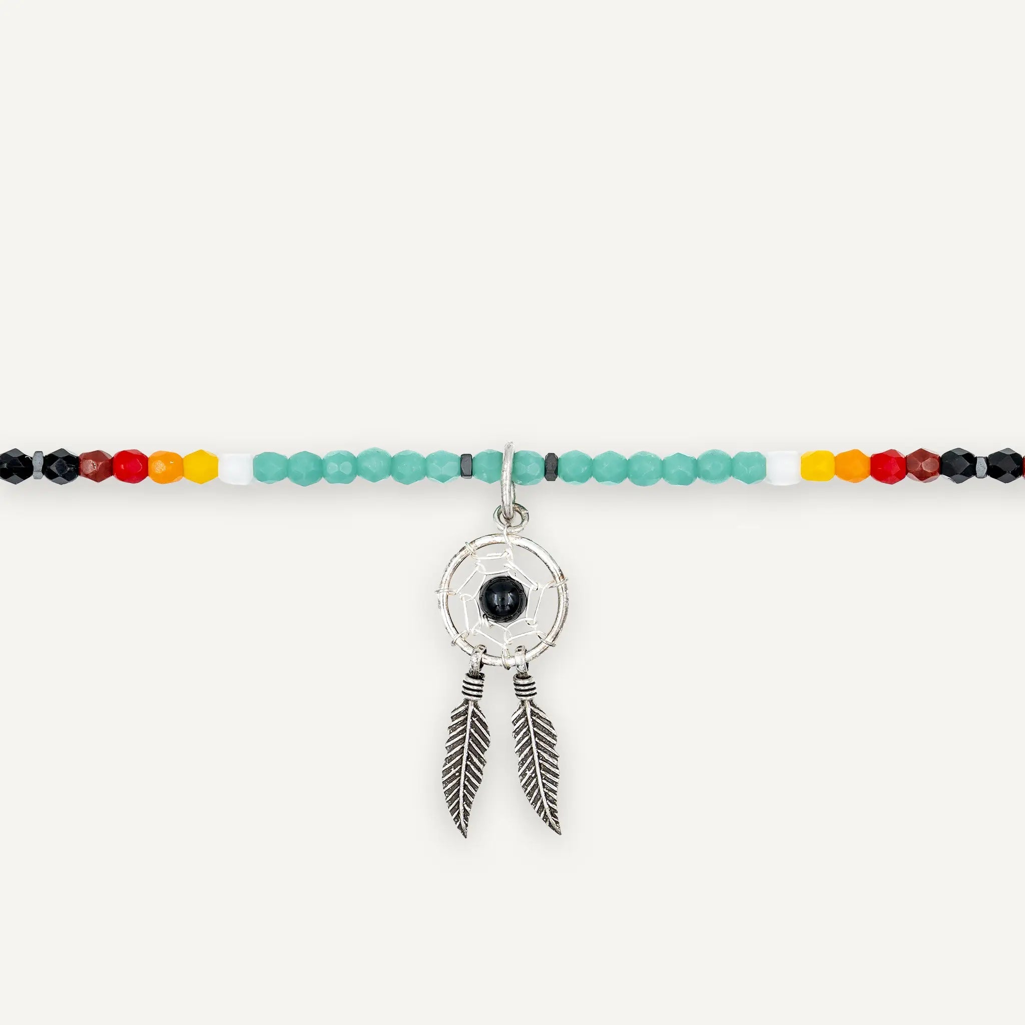 collier / bracelet DREAMCATCHER Apache - Têtes Blondes