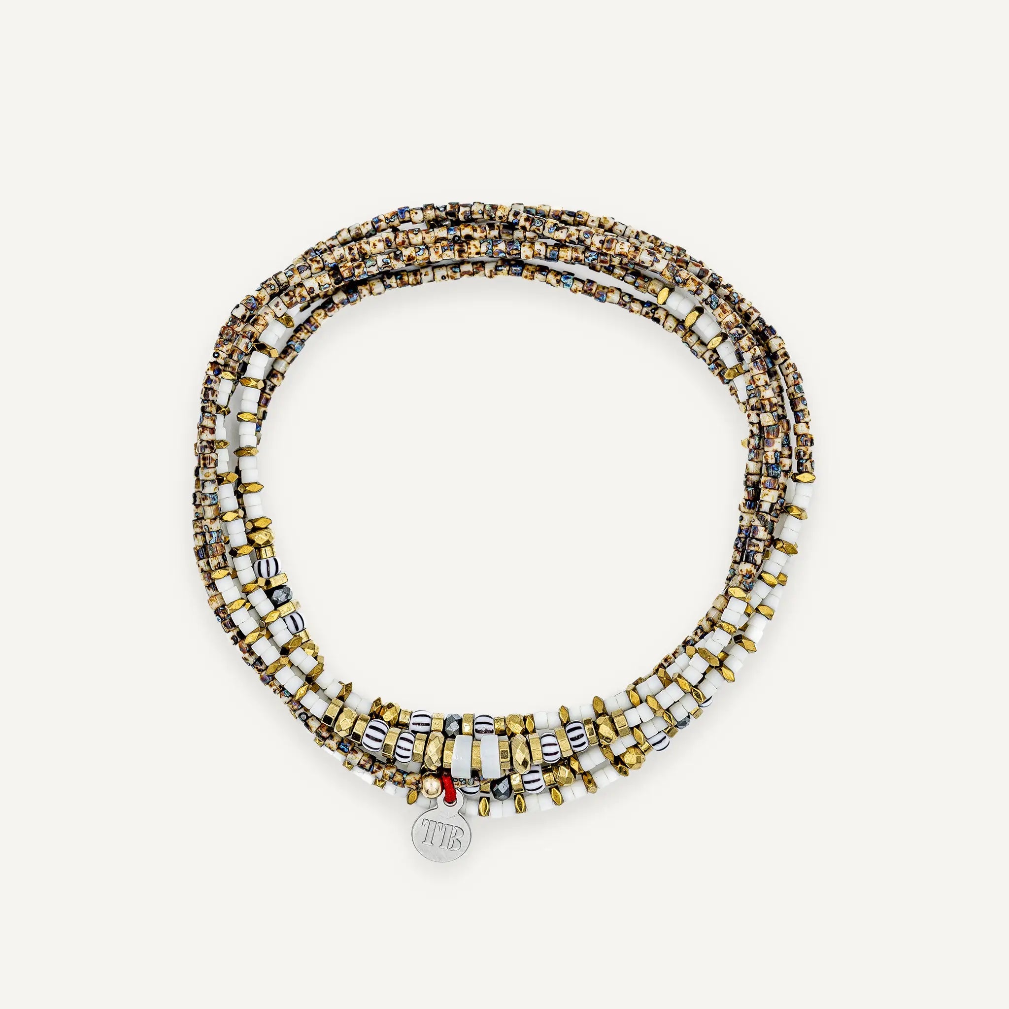 collier / bracelet DUNE 6 Slim - Vanille & Caramel - Têtes Blondes