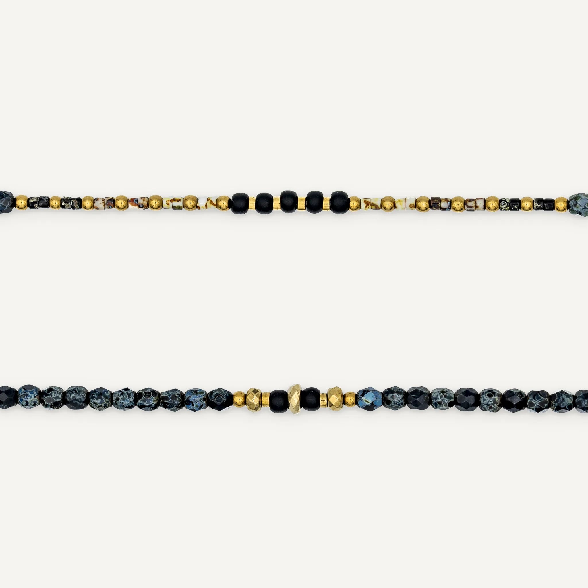 collier / bracelet EAGLE 6 - Noir Rock - Têtes Blondes