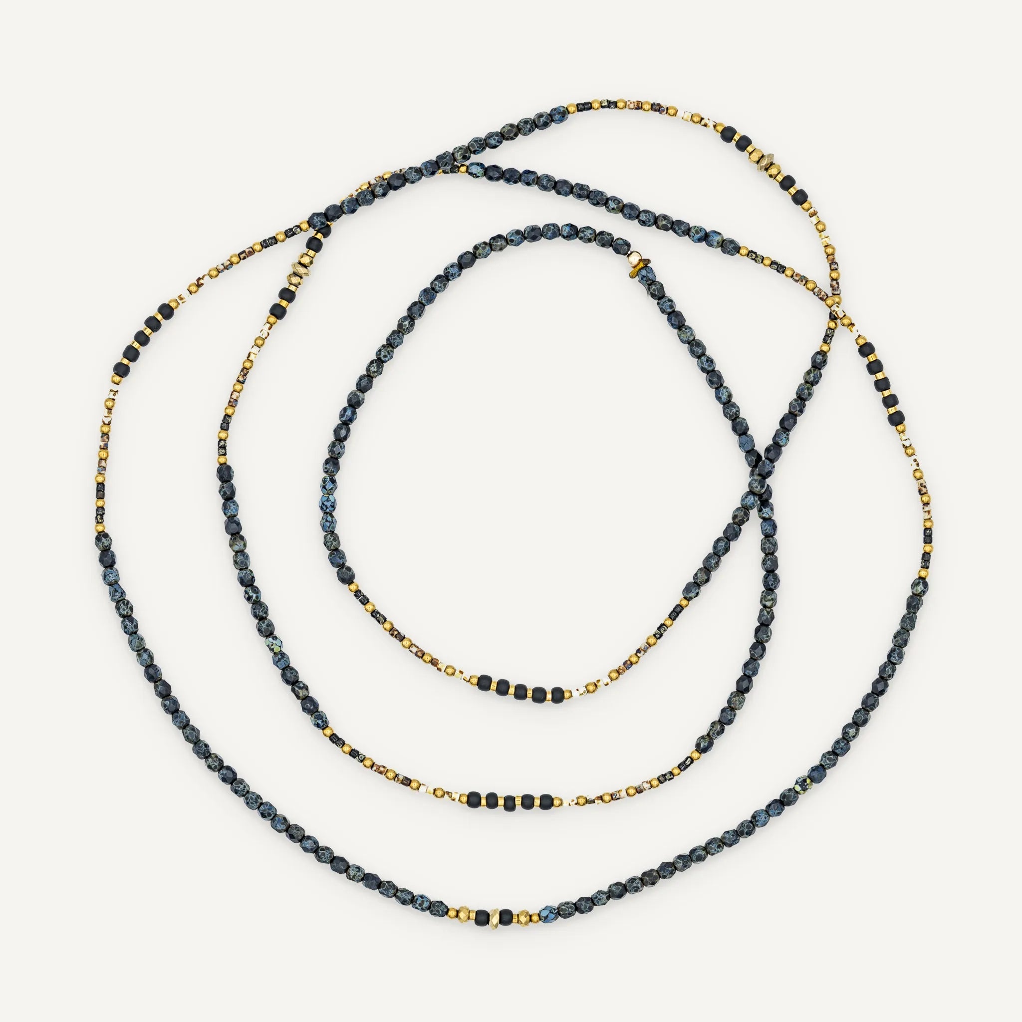 collier / bracelet EAGLE 6 - Noir Rock - Têtes Blondes