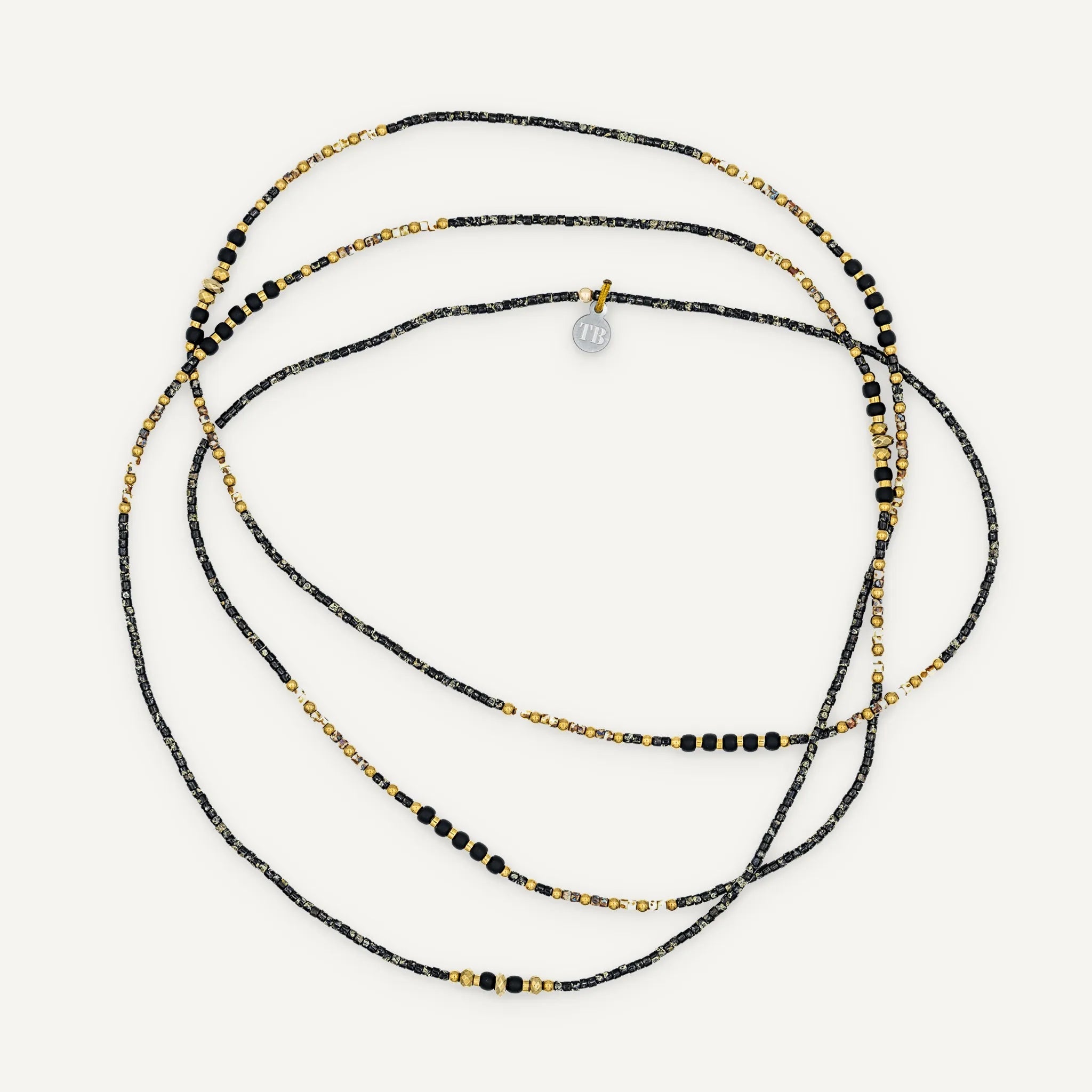 collier / bracelet EAGLE SLIM 6 - Noir Rock - Têtes Blondes