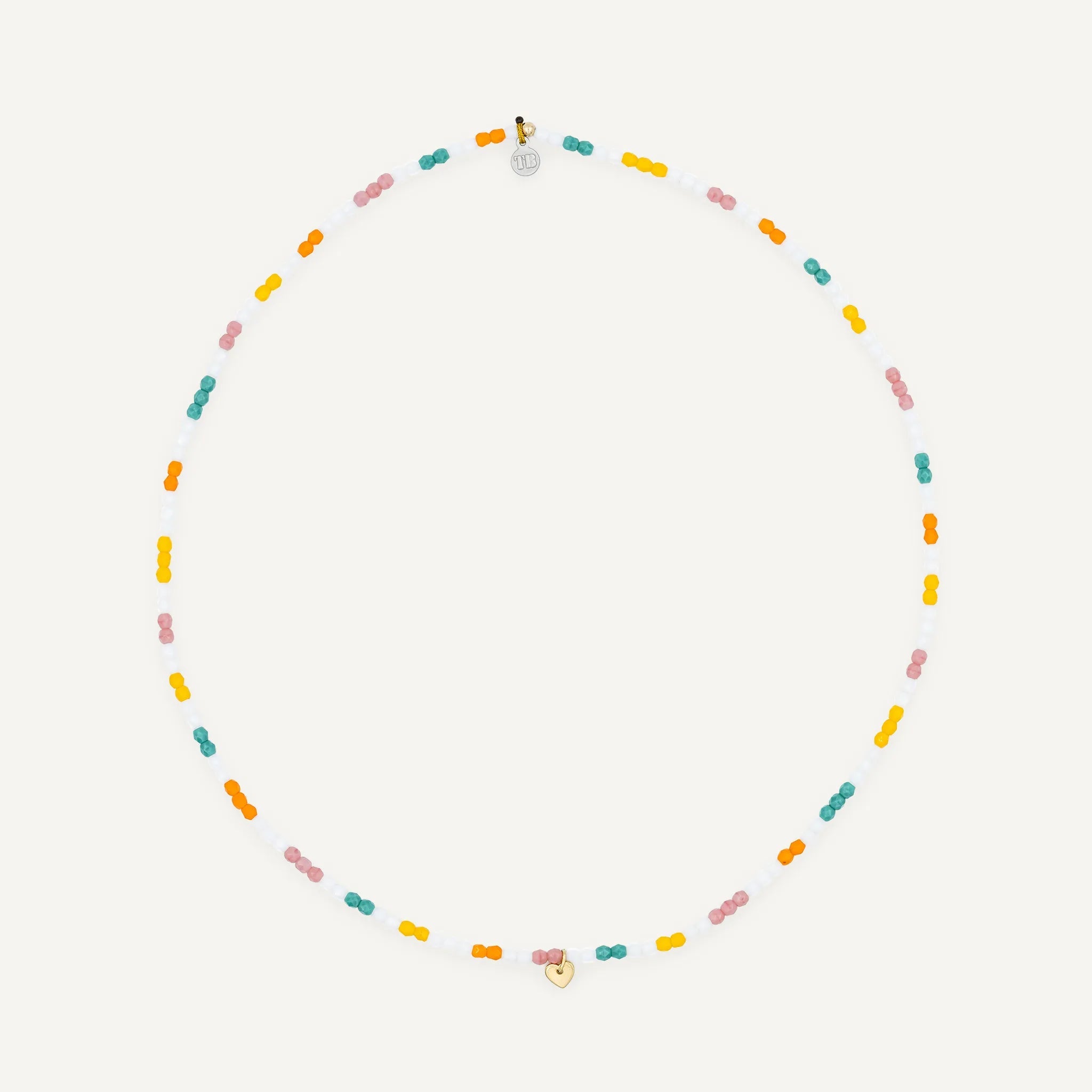 collier / bracelet EDITION LIMITEE LBM Coeur Gold Multico - Têtes Blondes