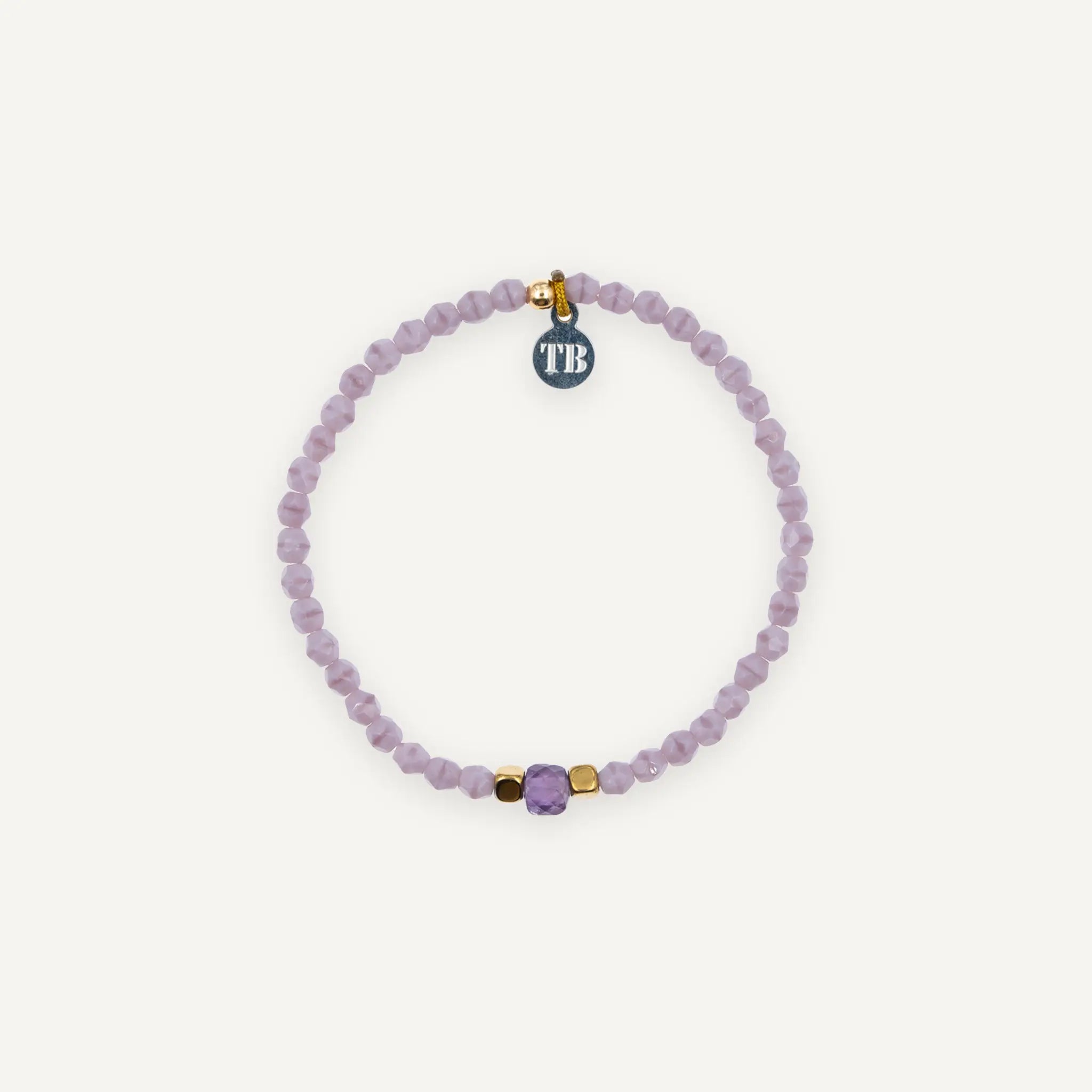 collier / bracelet FÉVRIER 1 - Améthyste - Têtes Blondes