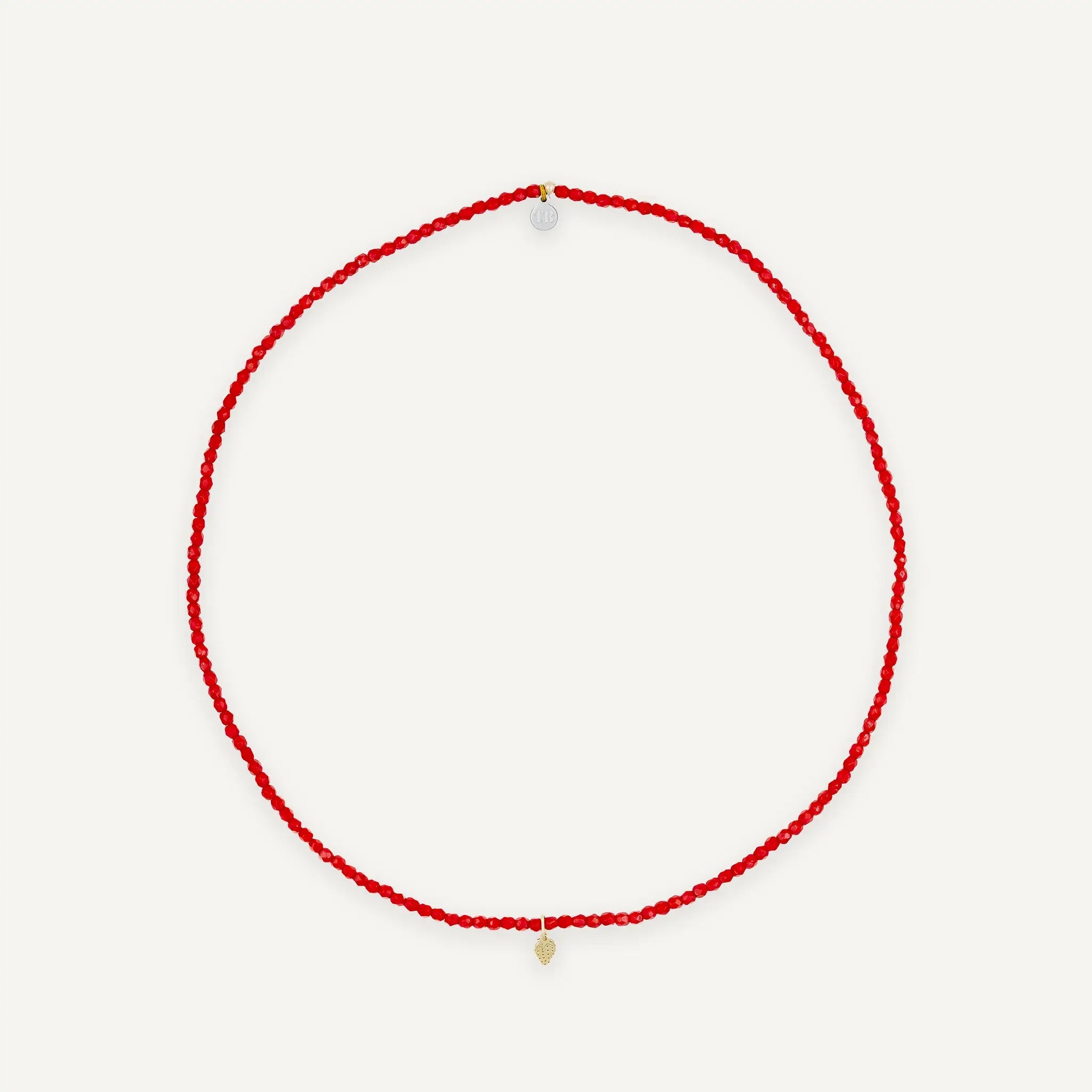 collier / bracelet FRAGOLA GOLD - Rouge - Têtes Blondes
