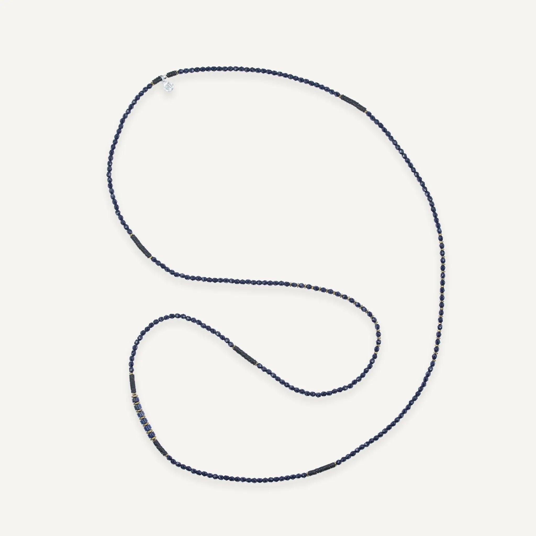 collier / bracelet GENTLEMAN 5 - Navy - Têtes Blondes