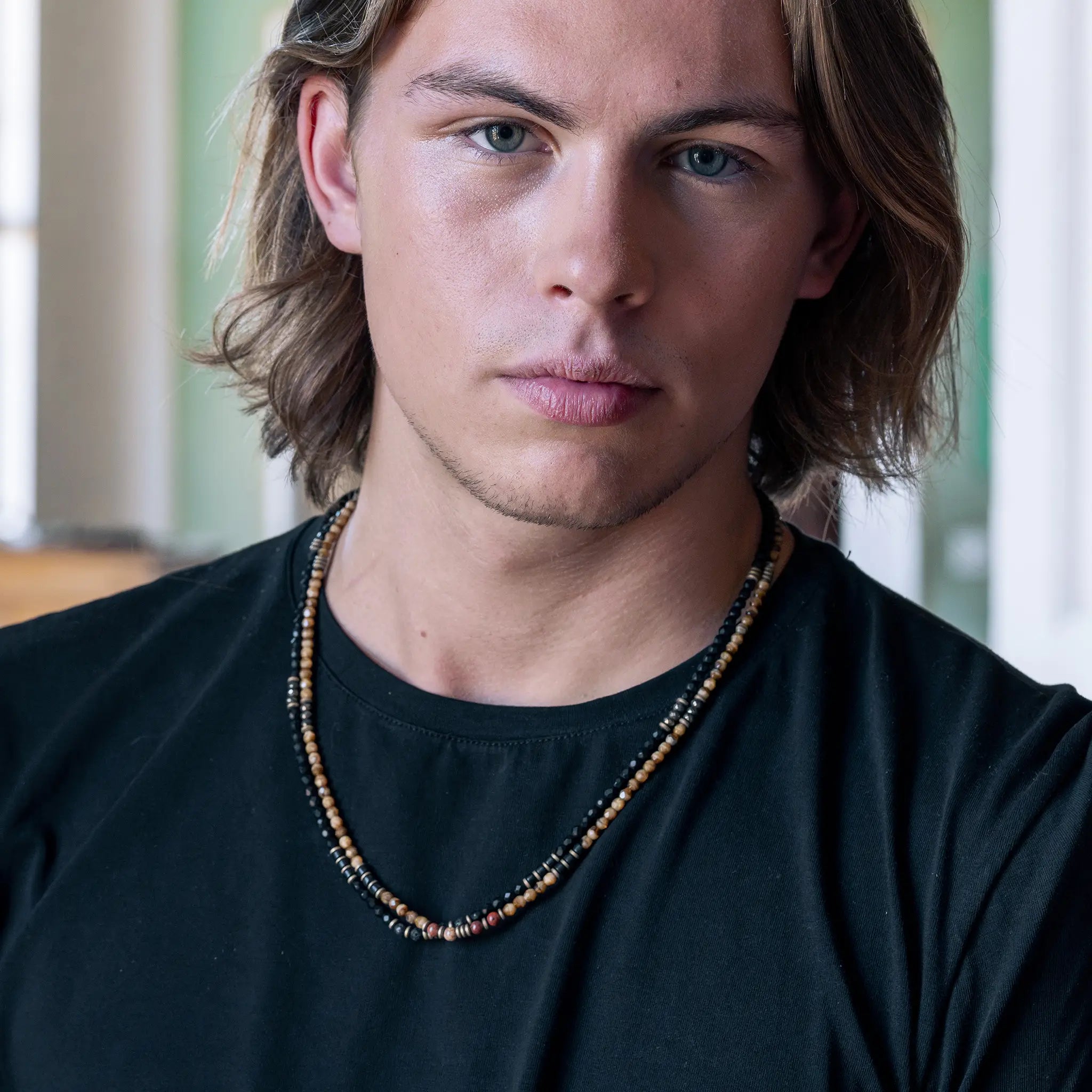 collier / bracelet GENTLEMAN Snake - Têtes Blondes