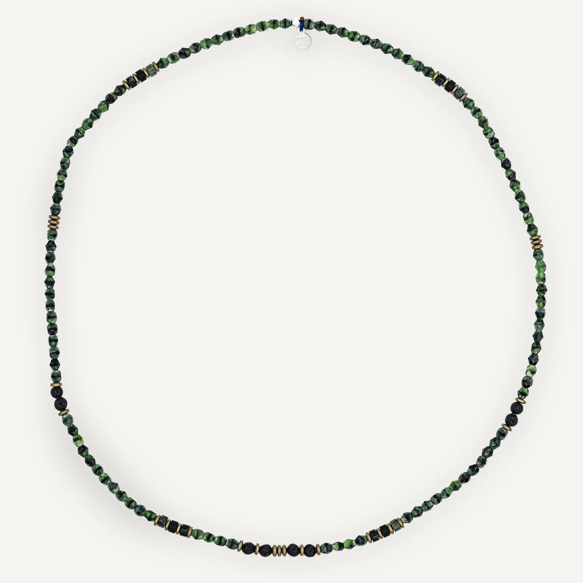 collier / bracelet GENTLEMAN - Vert Menthe - Têtes Blondes