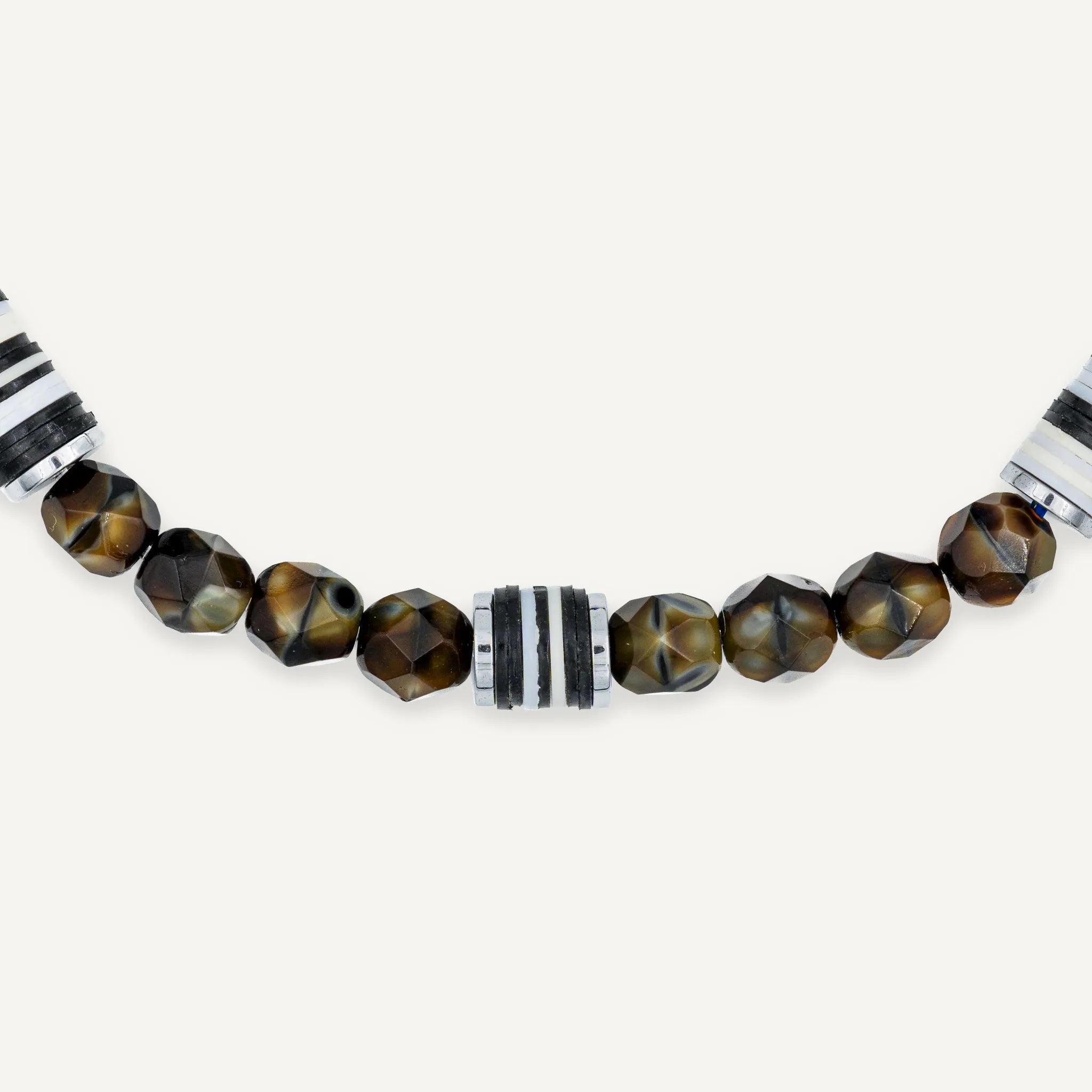 collier / bracelet GENTLEMAN XL - Brun - Têtes Blondes