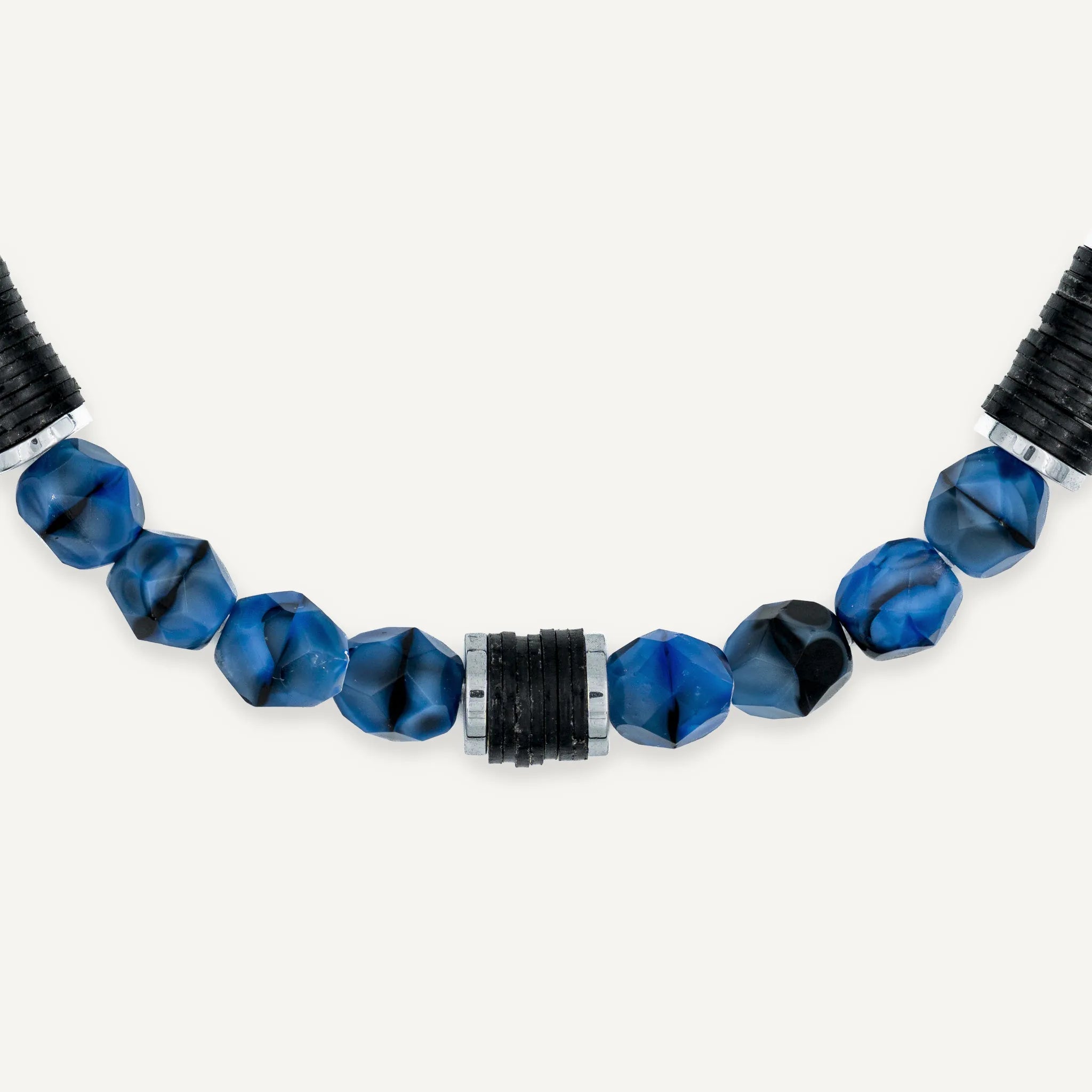 collier / bracelet GENTLEMAN XL - Denim - Têtes Blondes