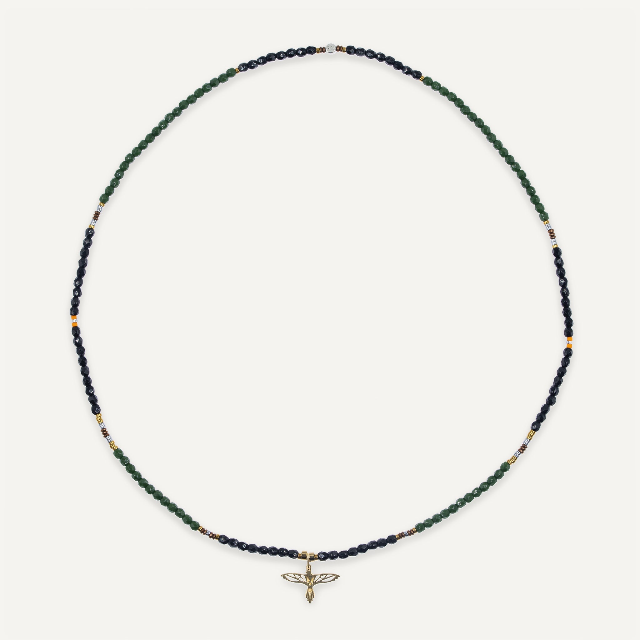 collier / bracelet GEORGI 3 - Vert - Têtes Blondes