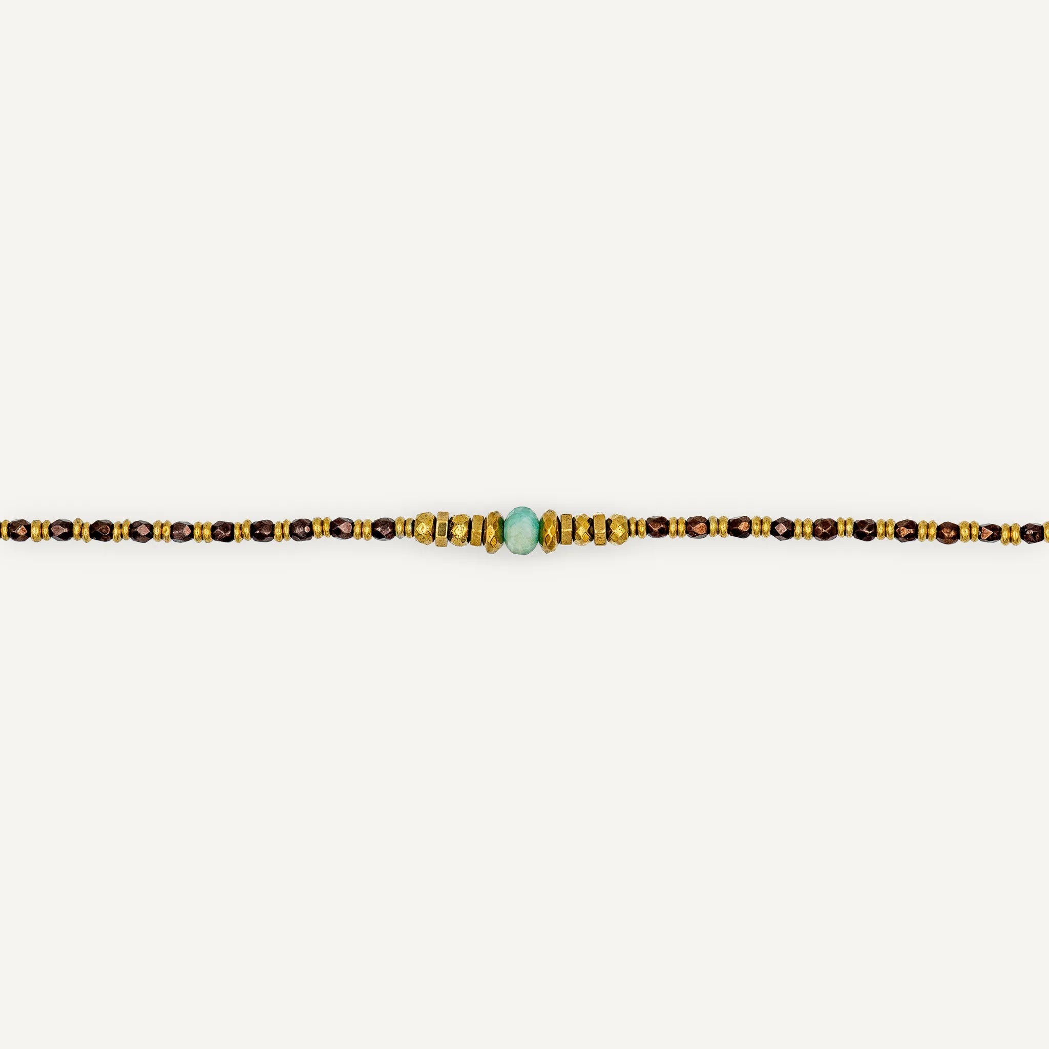 collier / bracelet GISELE 3 - Bronze - Têtes Blondes