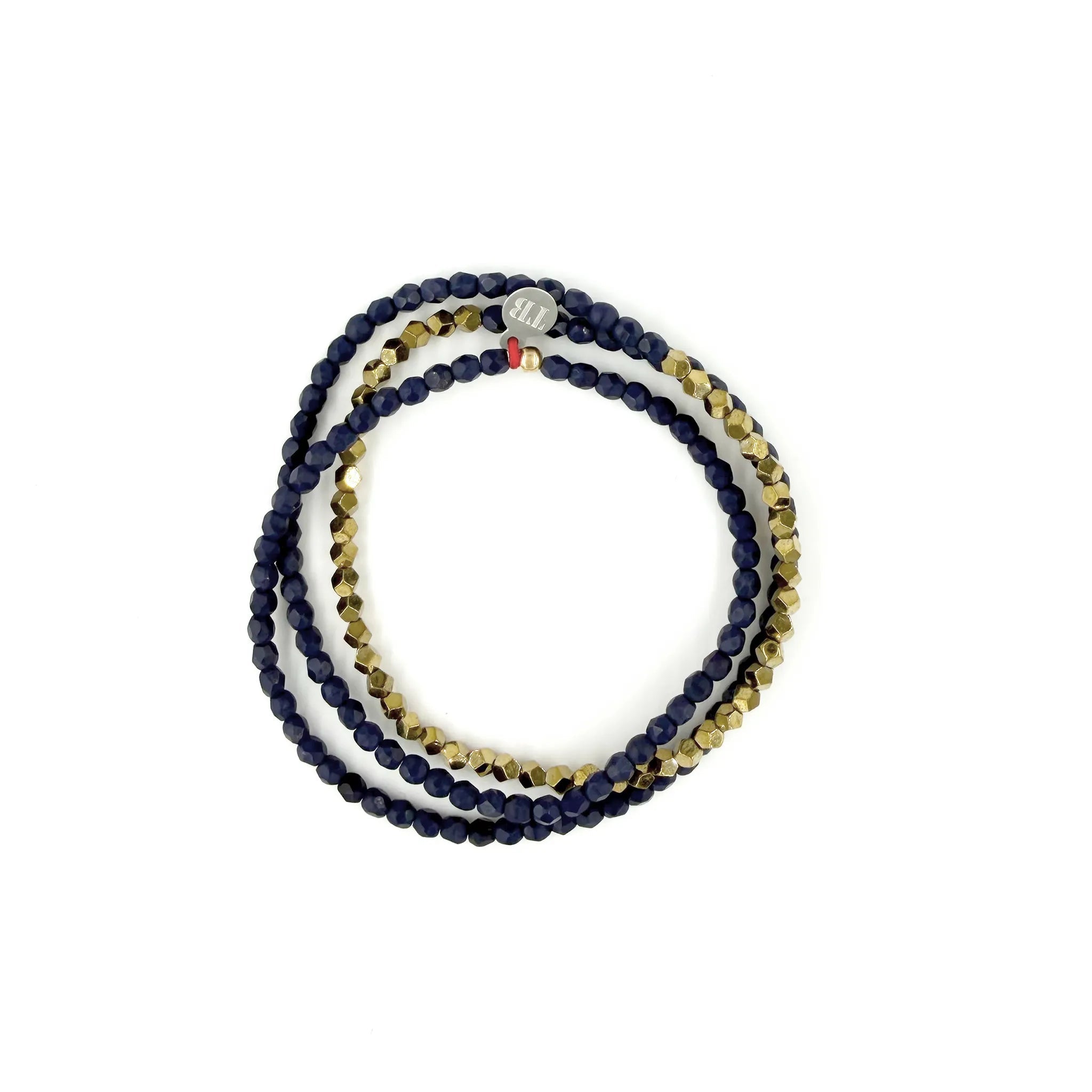 collier / bracelet GOLD NAVY MAT 3 - Têtes Blondes