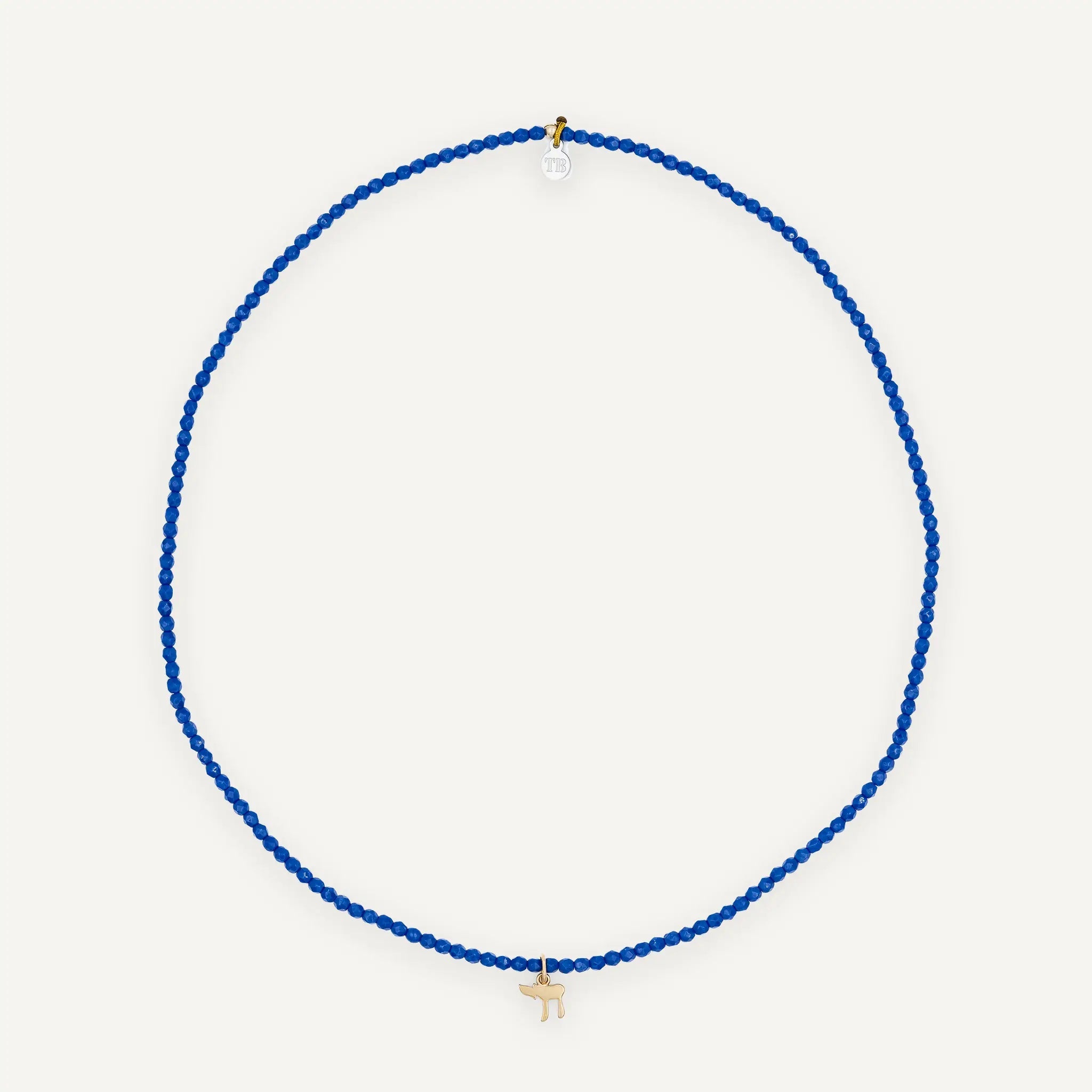 collier / bracelet HAÏ - Bleu Majorelle - Têtes Blondes