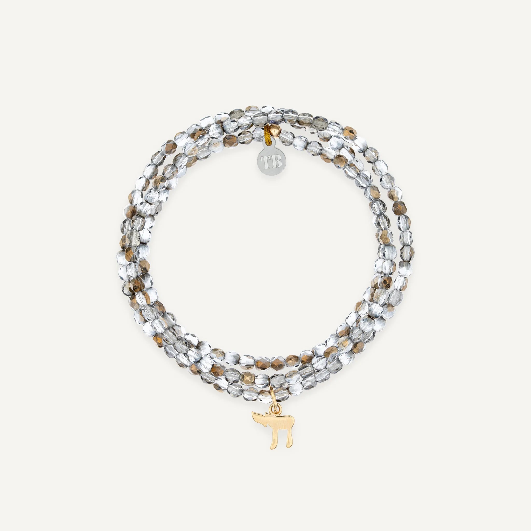 collier / bracelet HAÏ - Cristal - Têtes Blondes