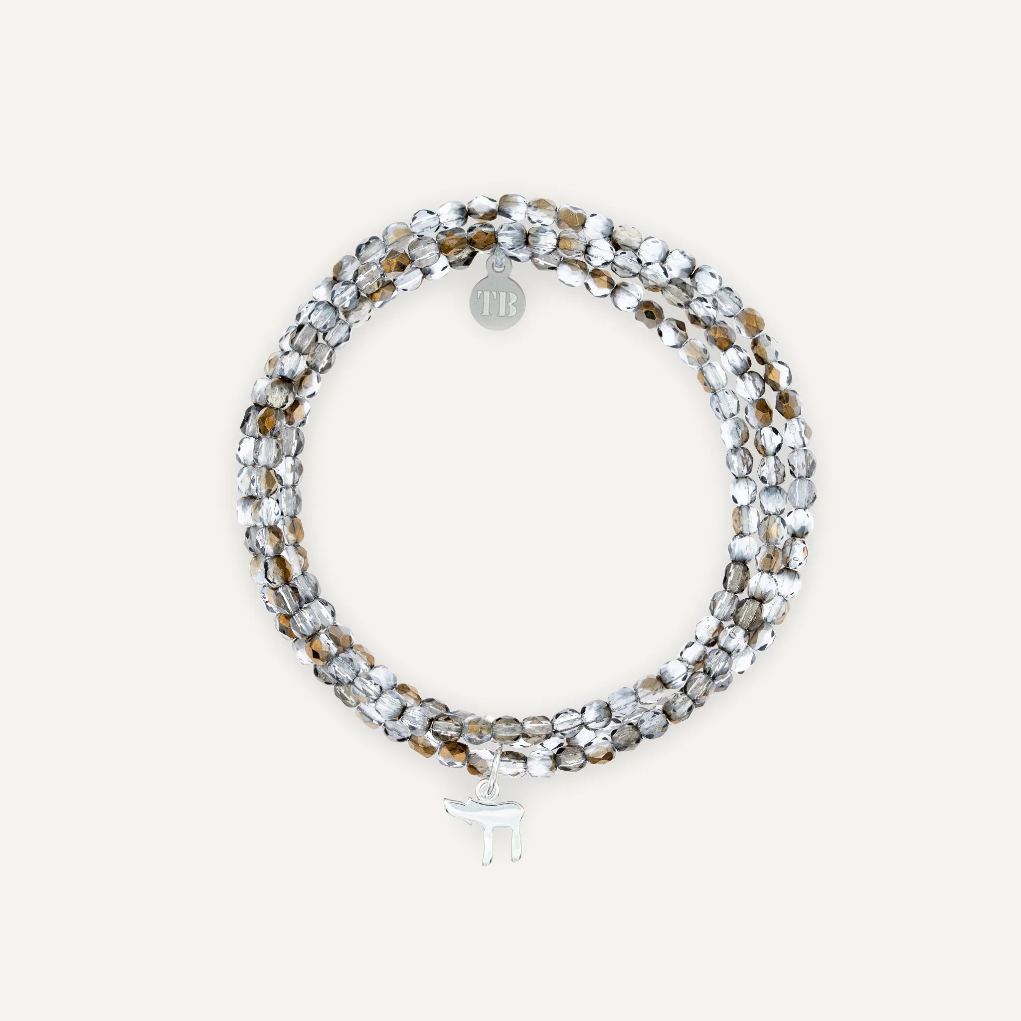 collier / bracelet HAÏ - Cristal - Têtes Blondes