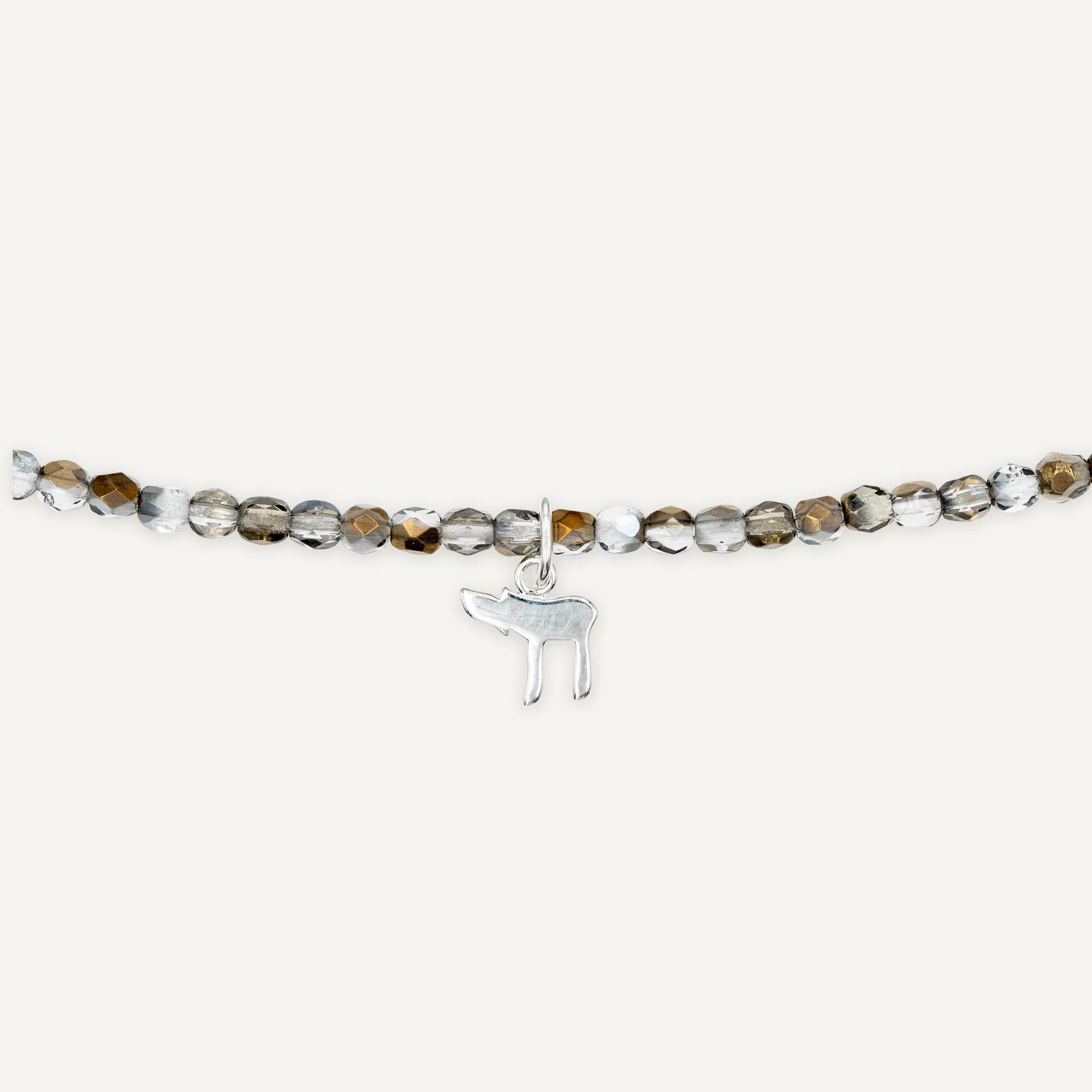 collier / bracelet HAÏ - Cristal - Têtes Blondes