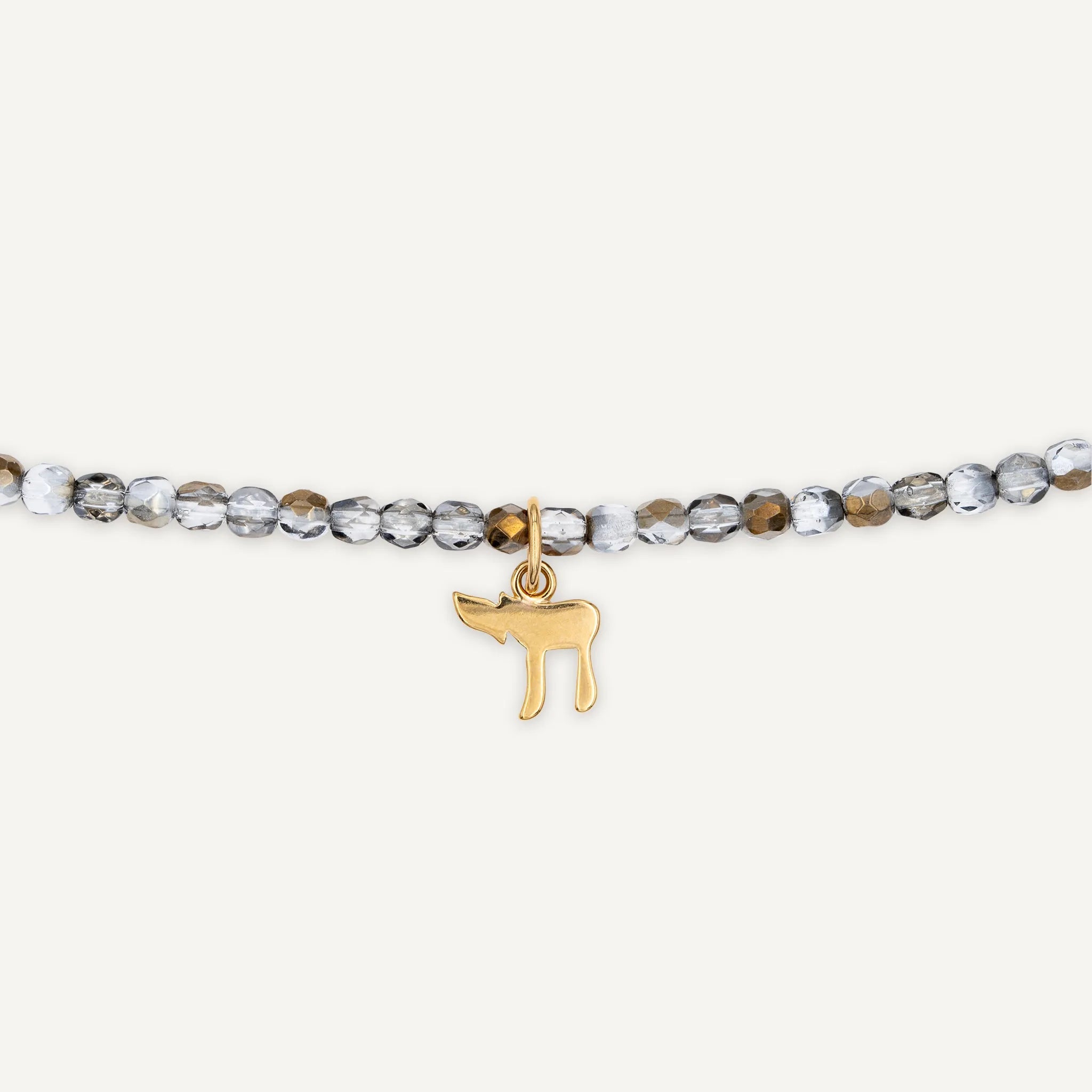 collier / bracelet HAÏ - Cristal - Têtes Blondes