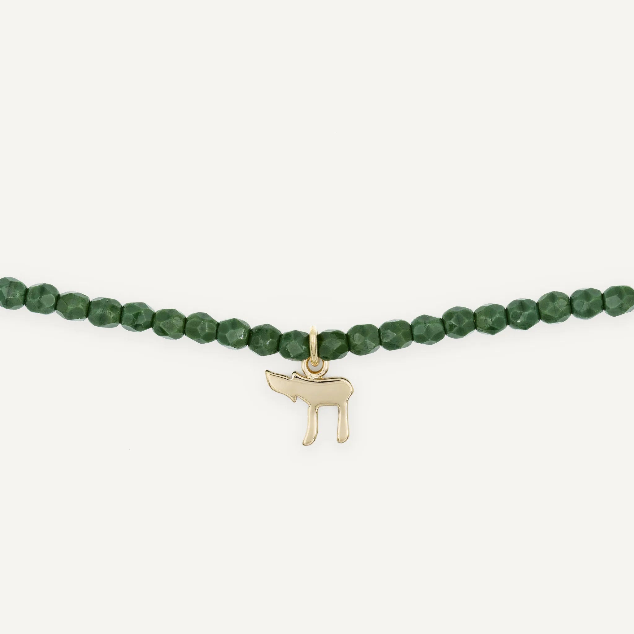 collier / bracelet HAÏ - Green Forest - Têtes Blondes