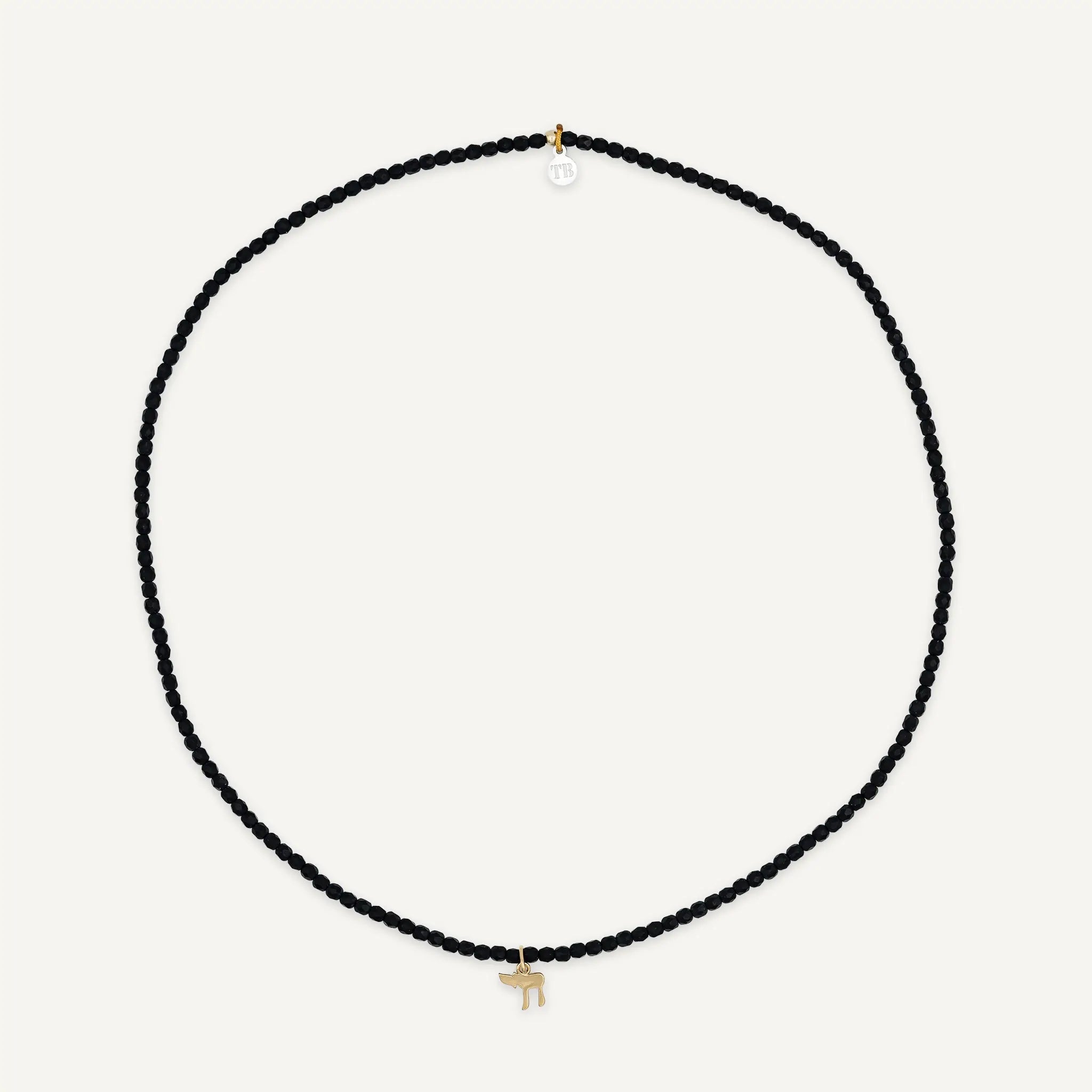 collier / bracelet HAÏ - Noir mat - Têtes Blondes